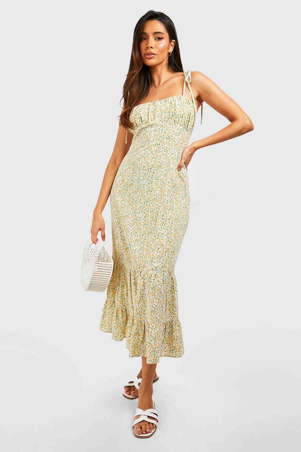 Faithfull the brand nadine hotsell midi dress