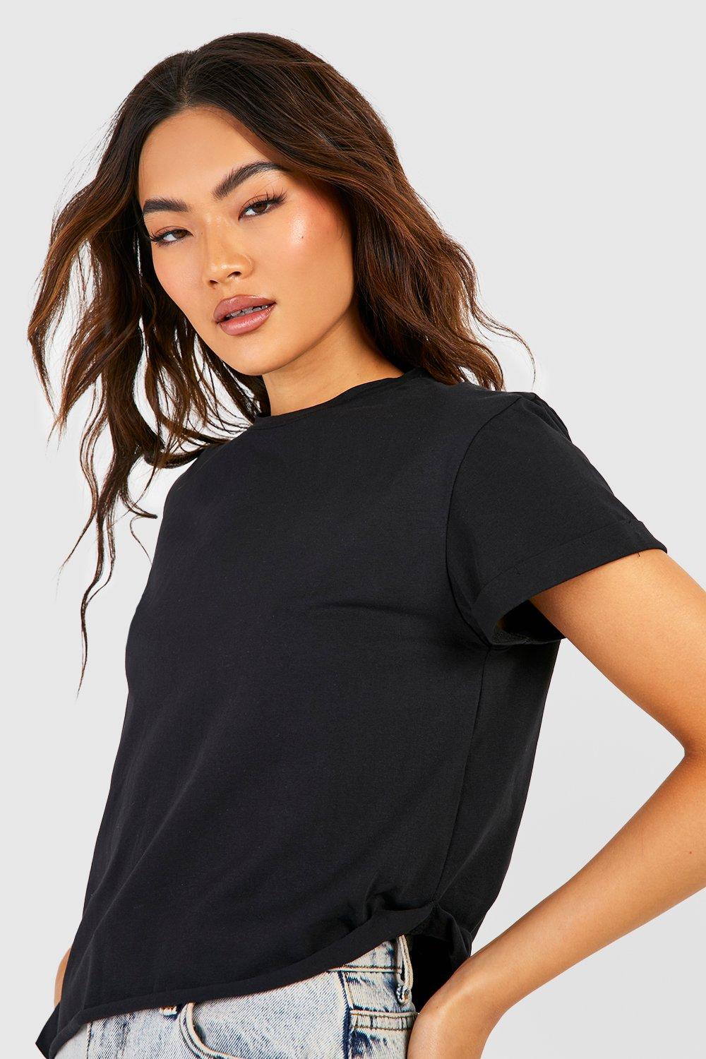 asymmetric t shirt womens