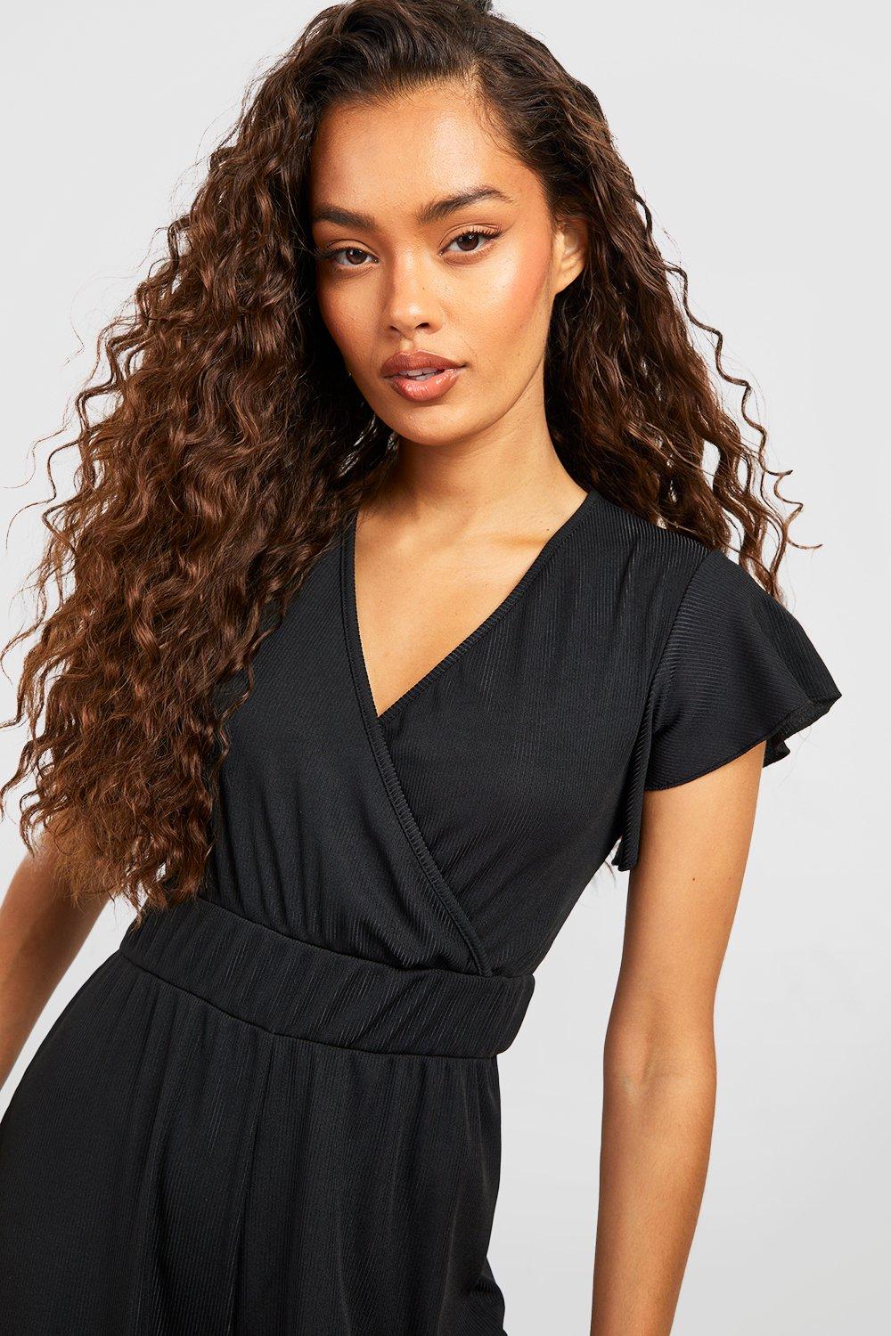 Ruffle 2024 wrap romper