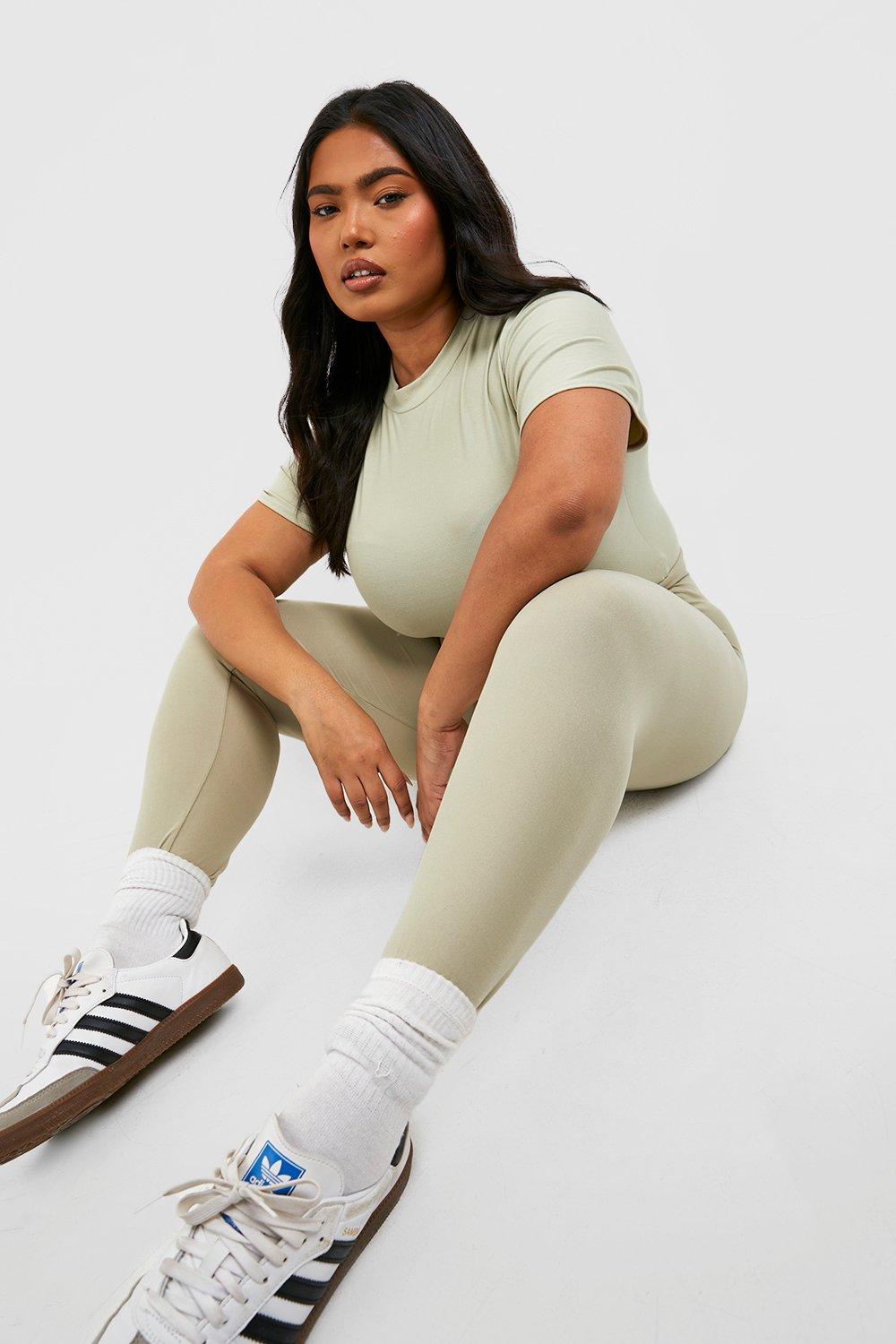 Boohoo plus hot sale size leggings