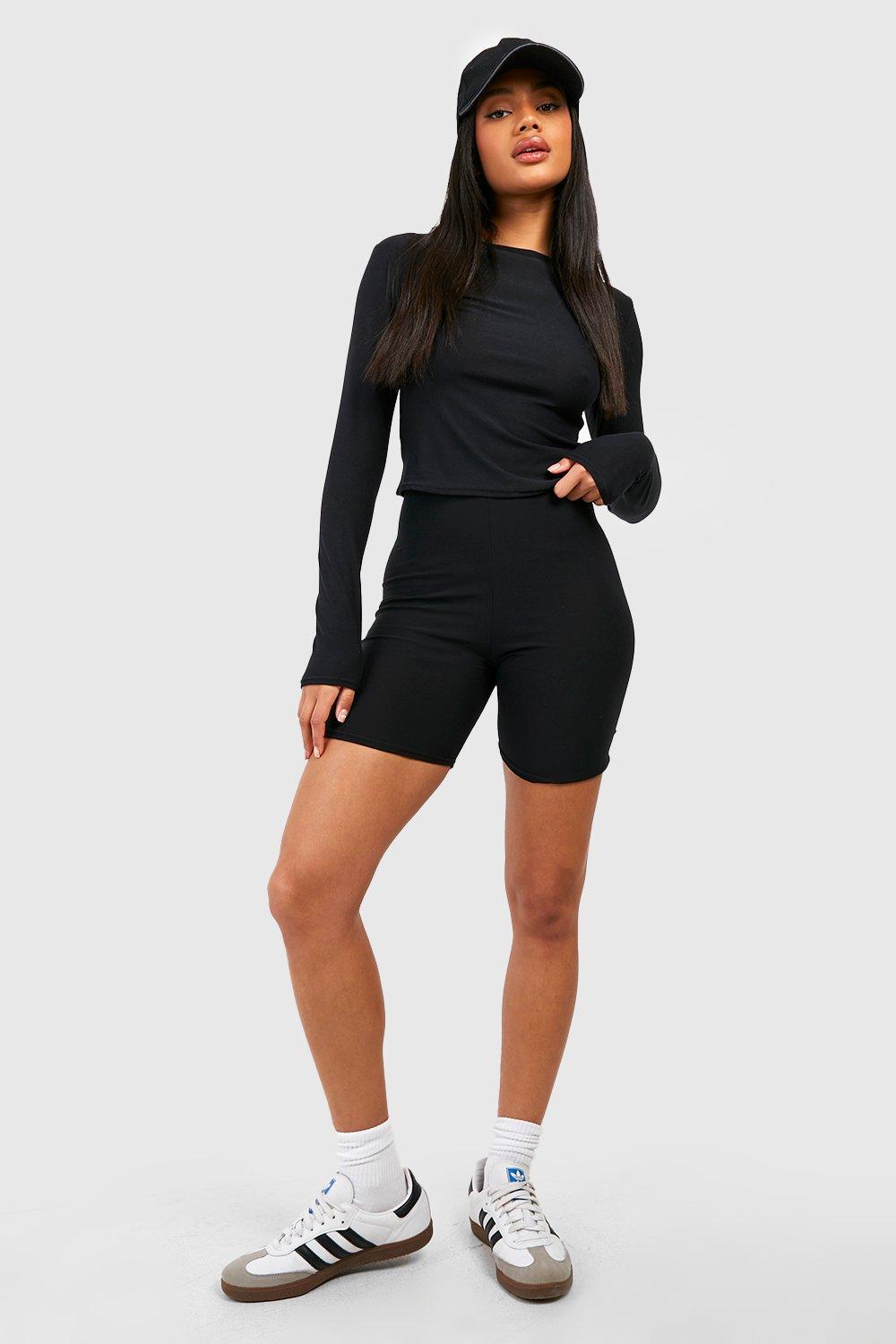 Soft Touch Biker Shorts boohoo