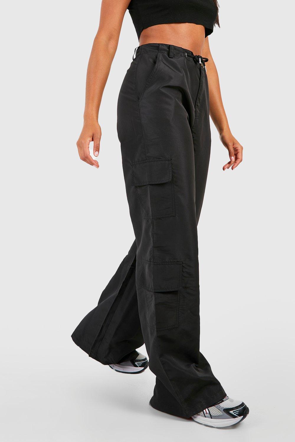 Shell Cargo Pocket Straight Leg Pants