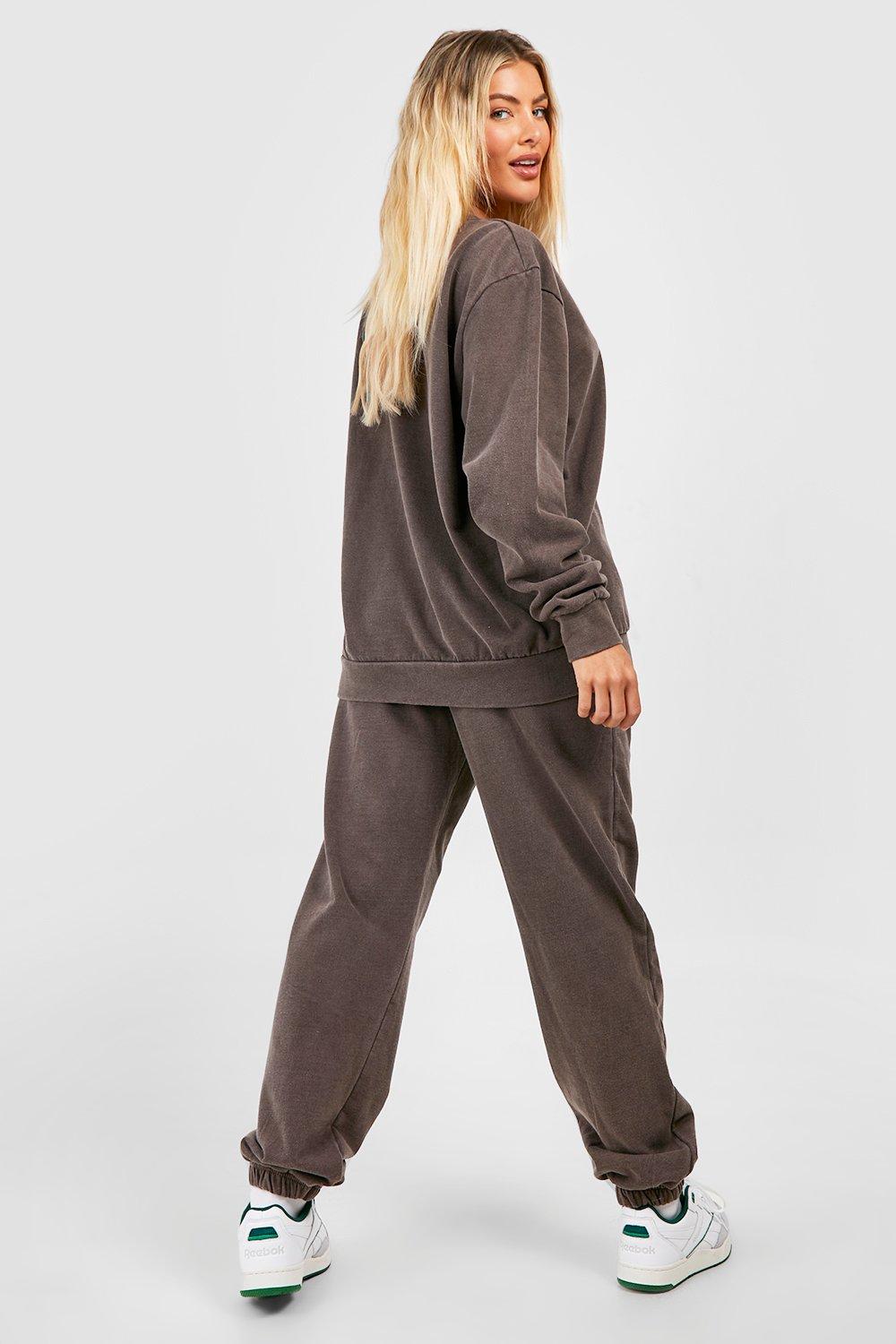 Plus All Over Woman Print Sweat Tracksuit #AFF, , #SPONSORED