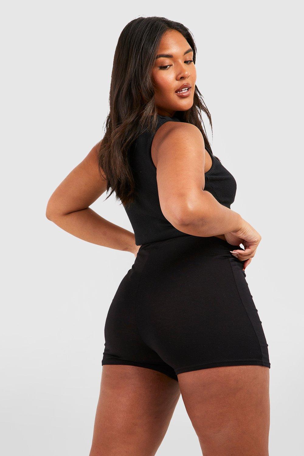 Grande taille Short cycliste en jersey boohoo FR