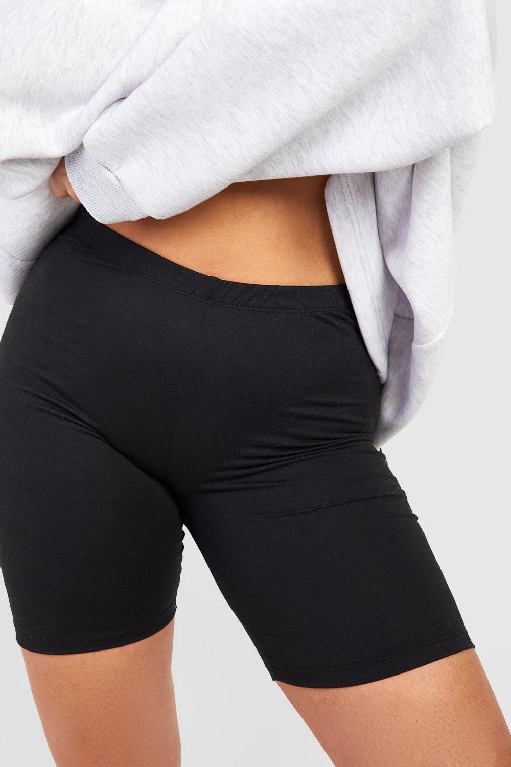 Grande taille Short cycliste en jersey