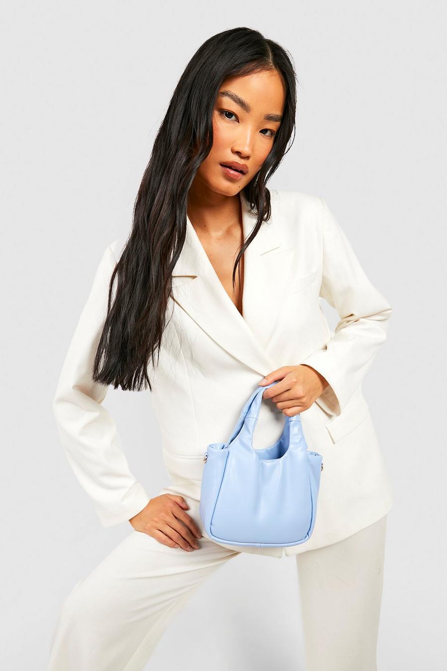 Baby blue Nylon Bucket Grab Bag