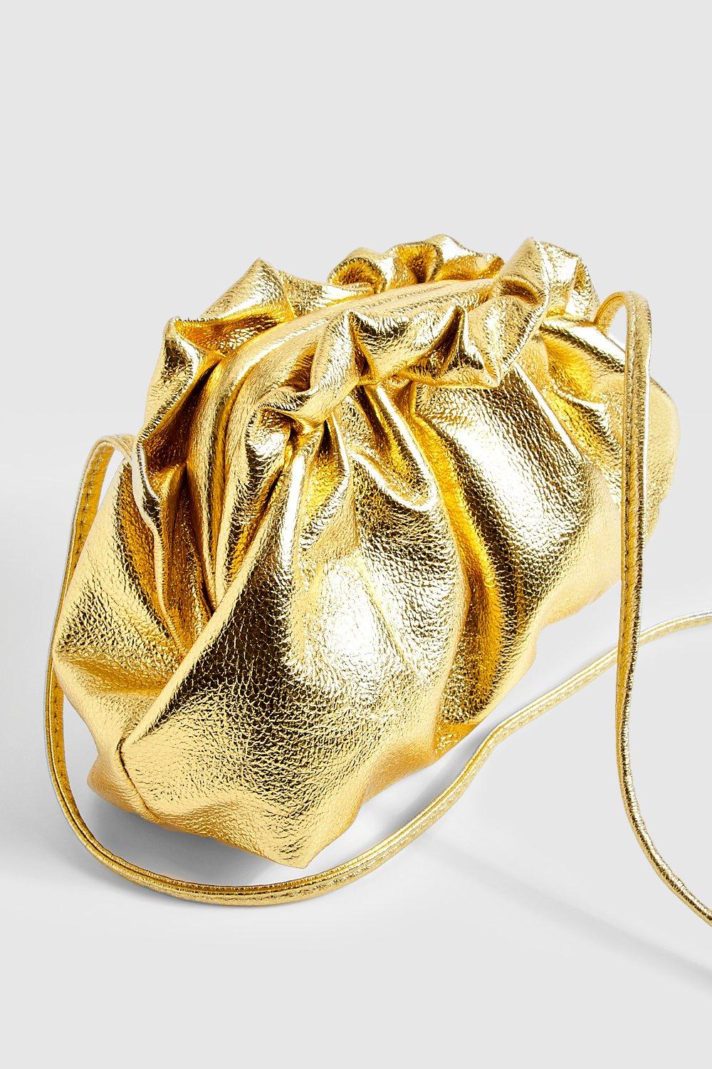 Large gold clutch sales bag uk