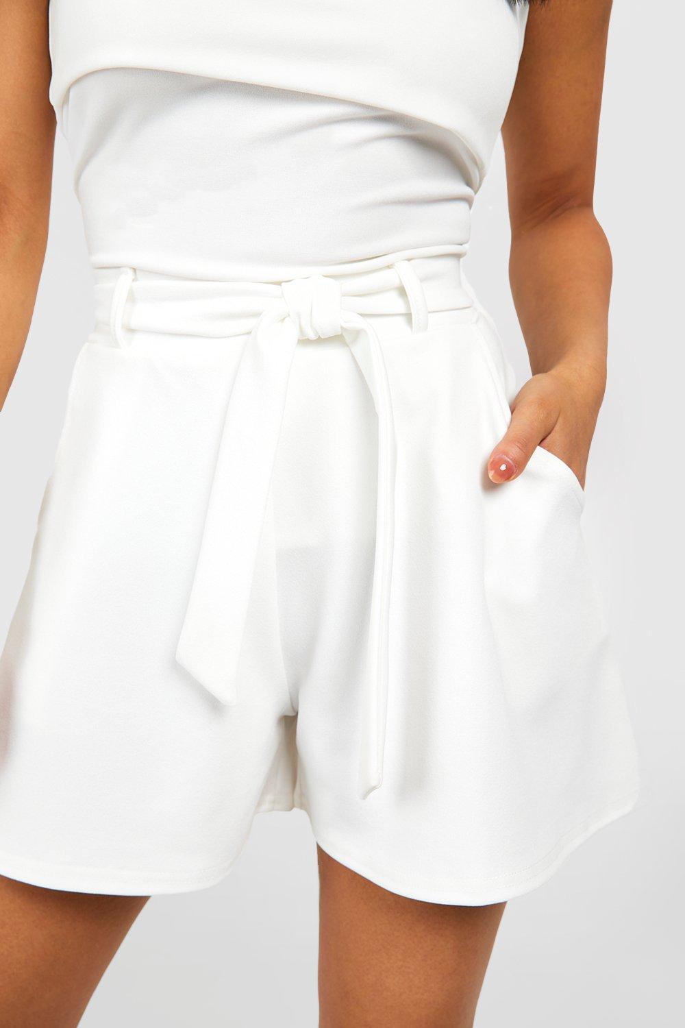 Boohoo paper clearance bag shorts