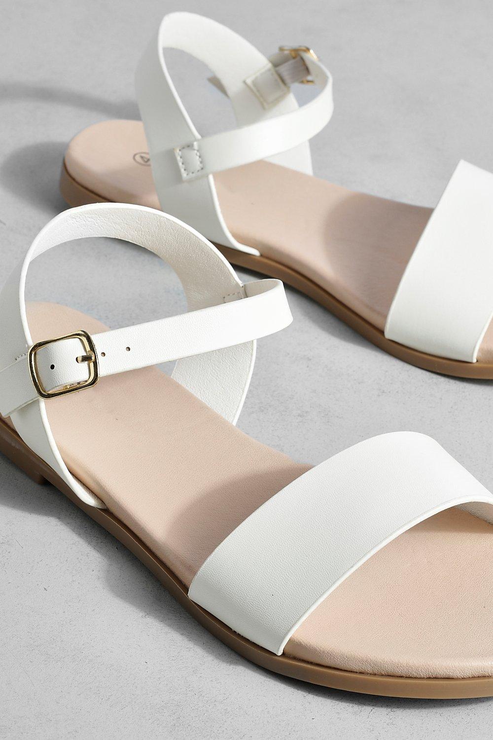 Wide Fit Two Part Sandals