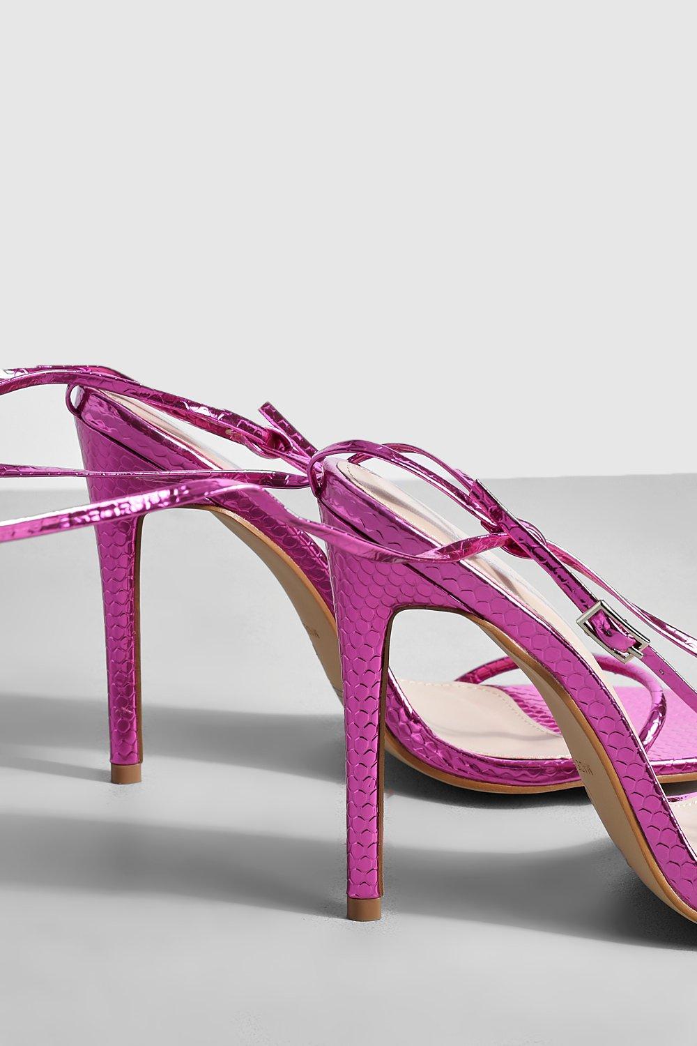 Pink heels deals wide width