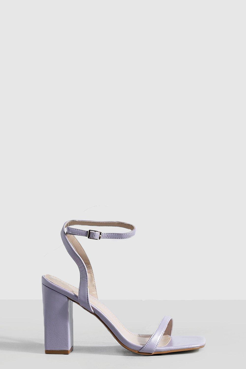 Light grey shop block heel sandals