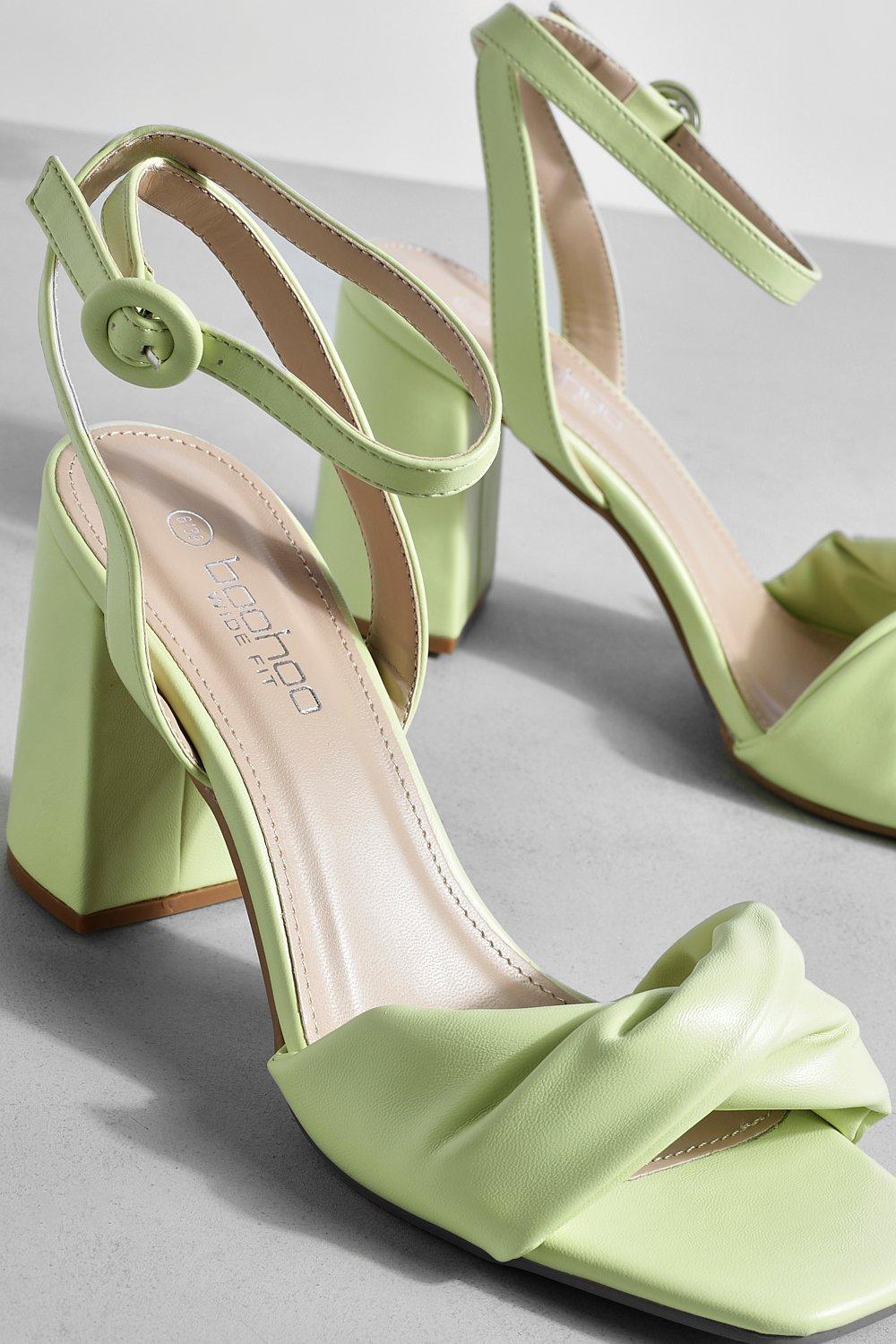 Mint hotsell block heels