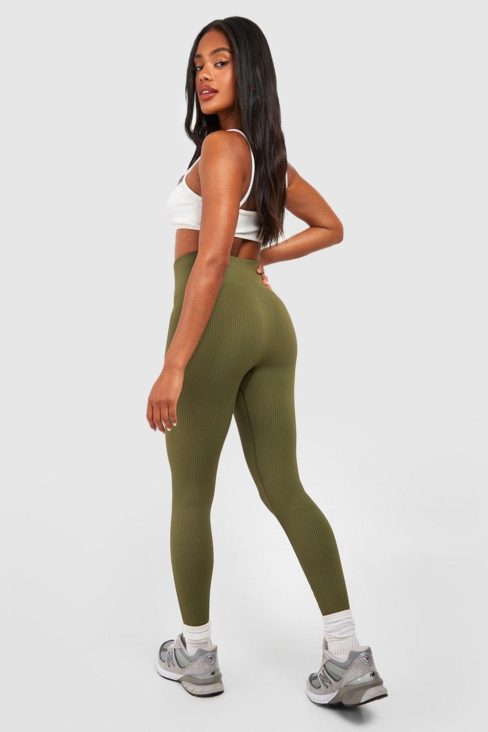 Maternity Ribbed Seamless Leggings