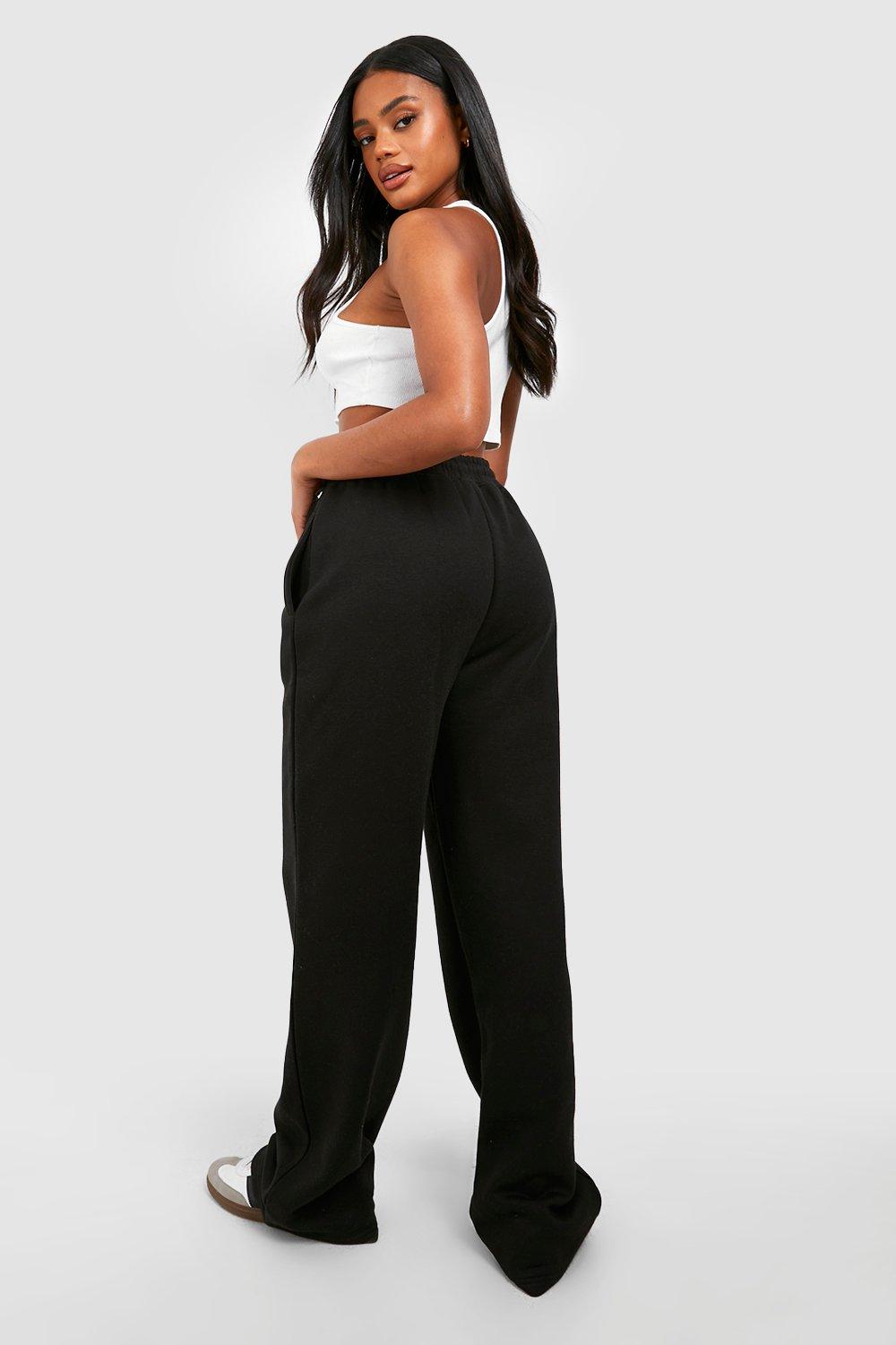 Boohoo wide leg online joggers