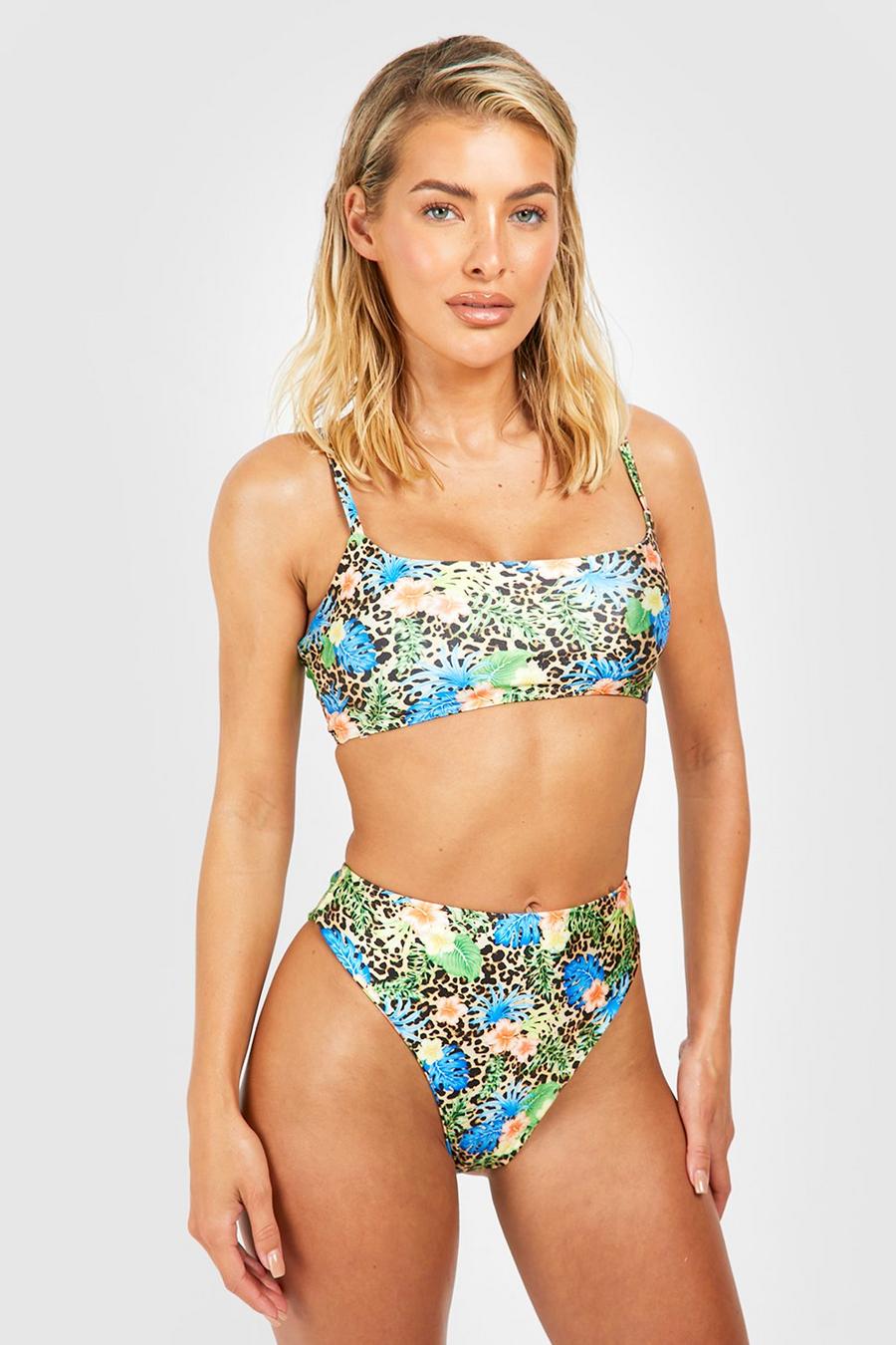 Bikini tropical léopard, Brown image number 1