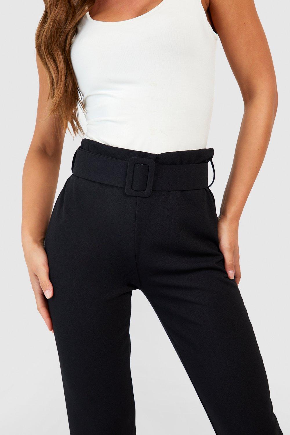 Belted Cigarette Pants