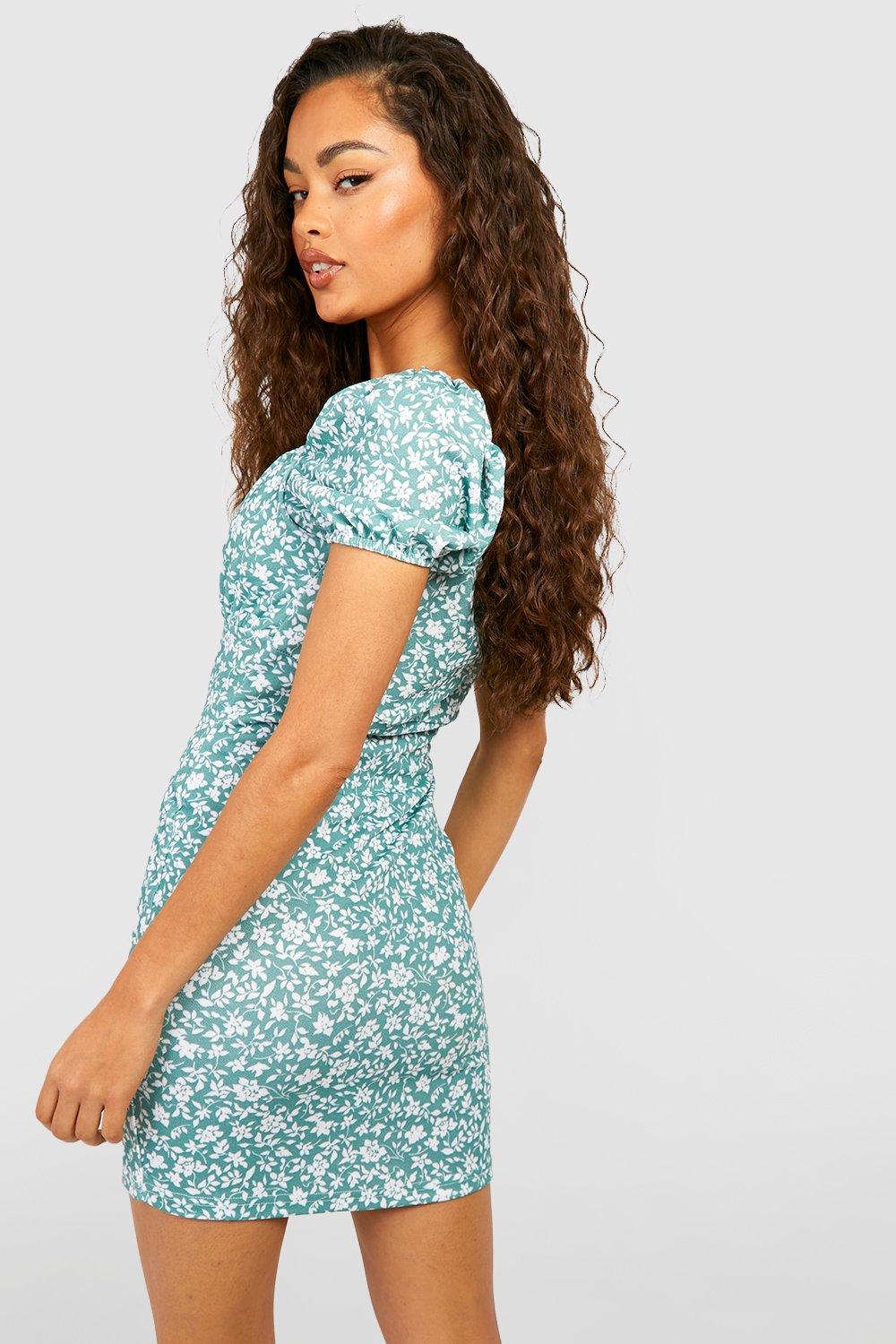 Motel rocks elara outlet dress green