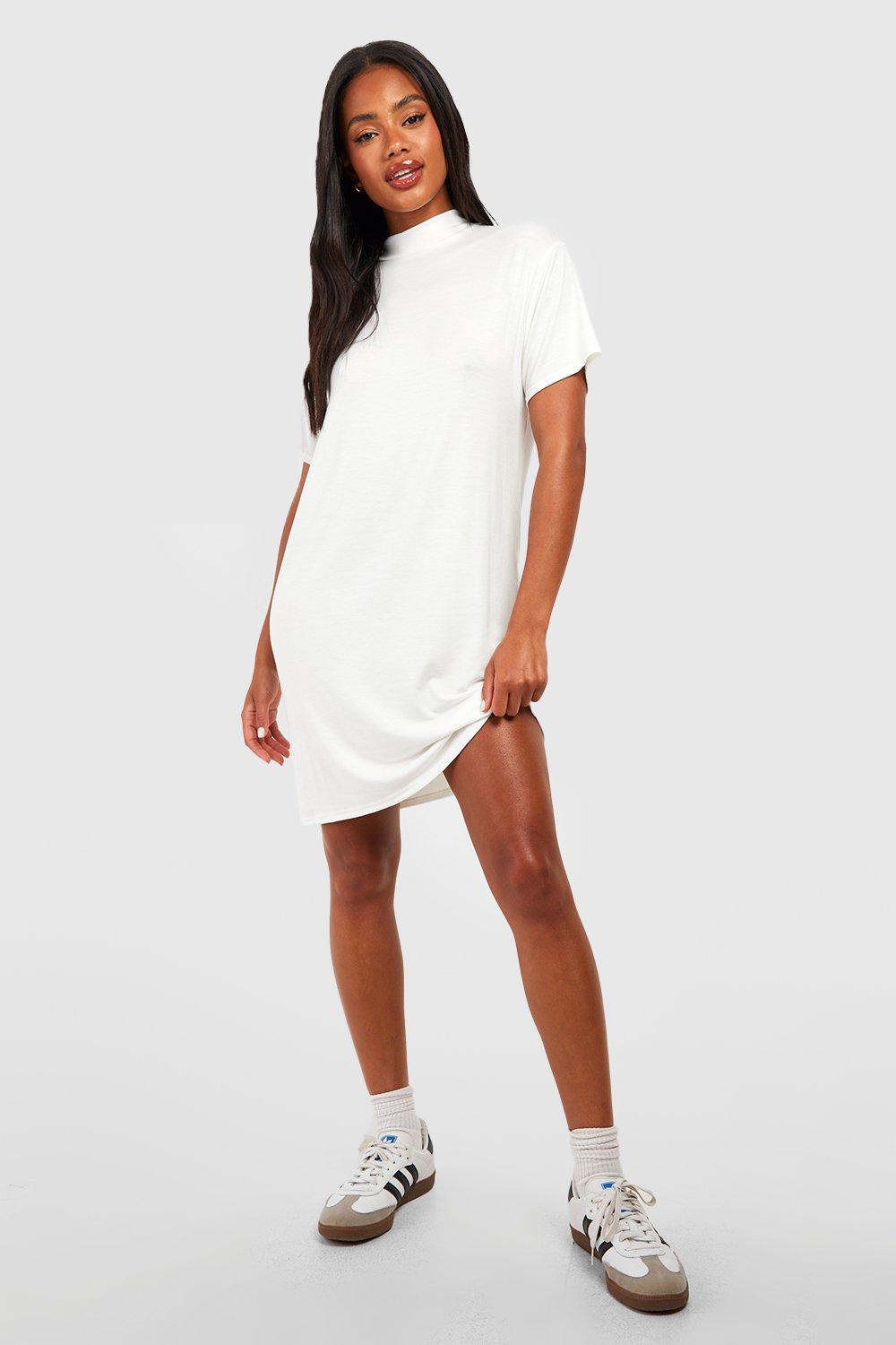 Women's Cap Sleeve Logo T-Shirt Dress