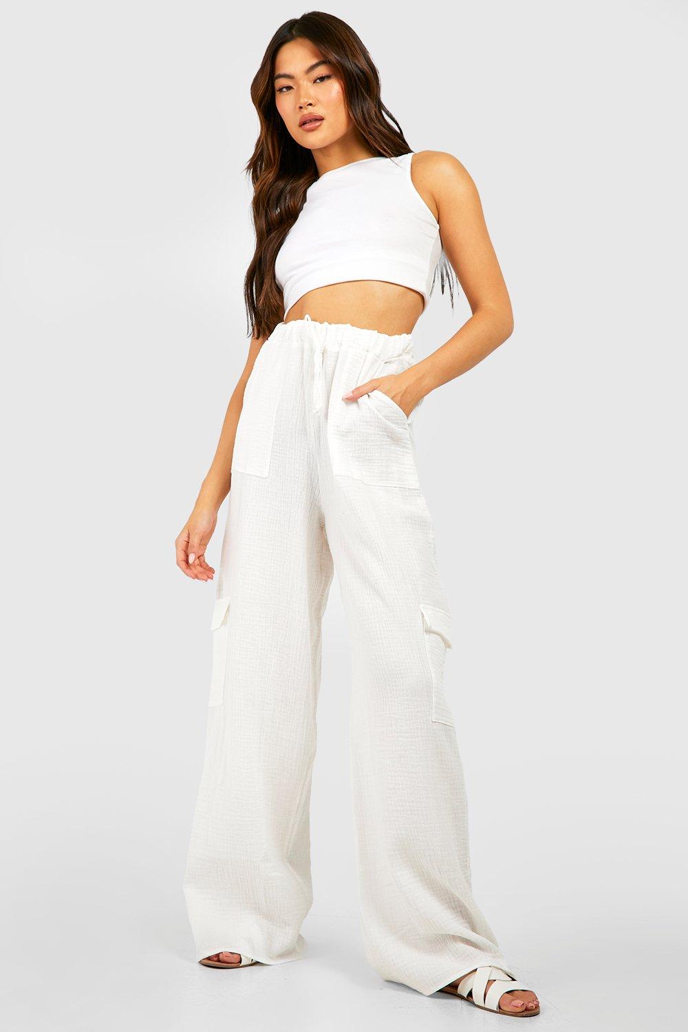 Cotton On Cotton On Relaxed Straight Leg Pants in White