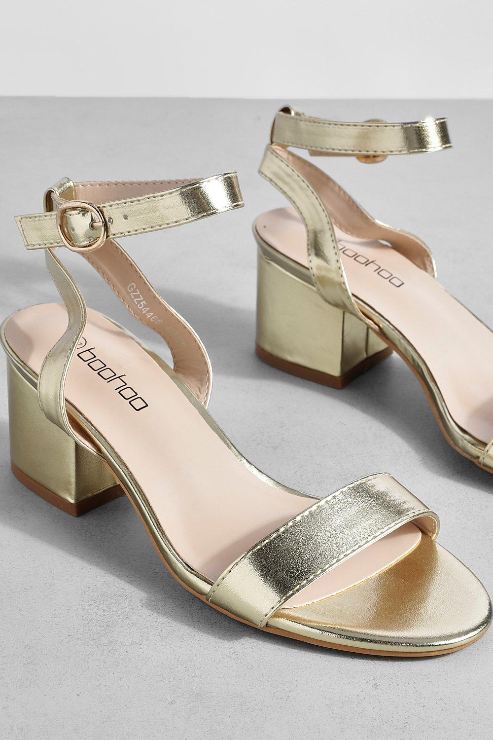 Metallic sandals 2024 low heel