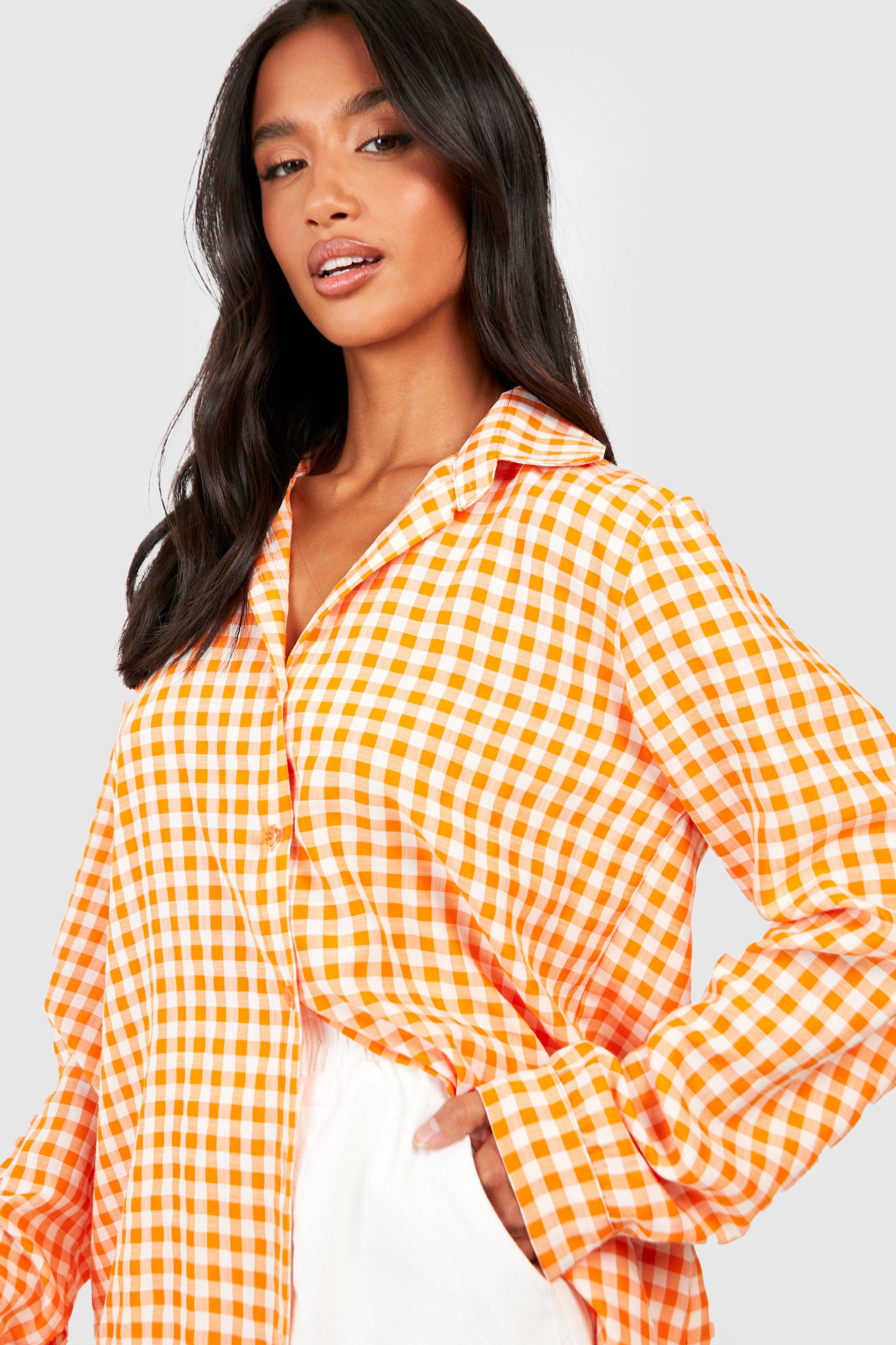 Gingham shirt shop ladies uk