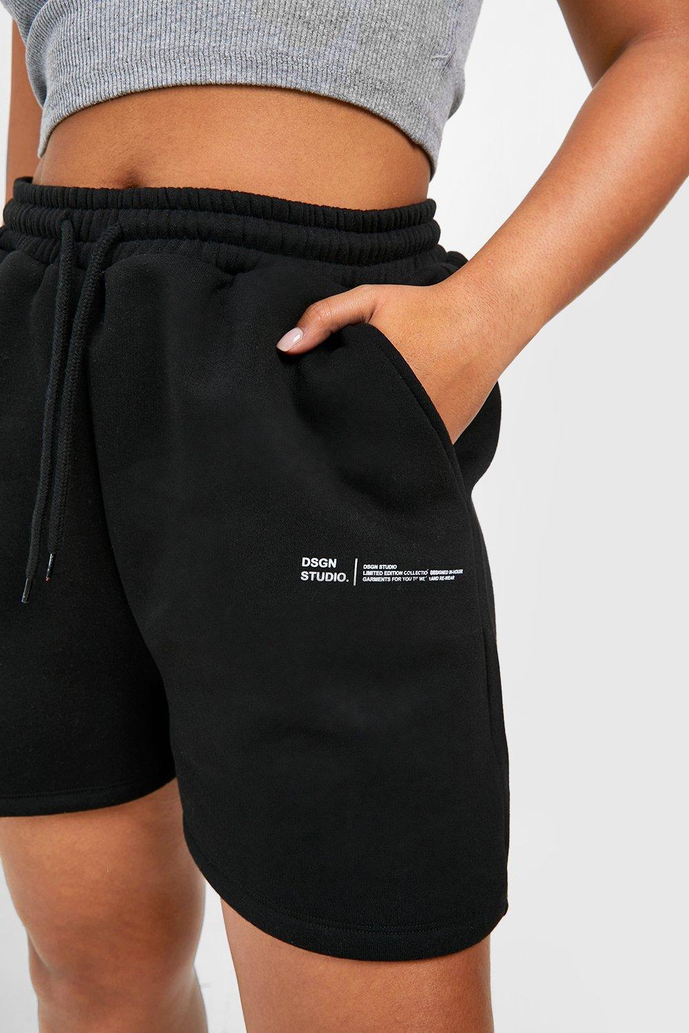 Jogger top shorts black