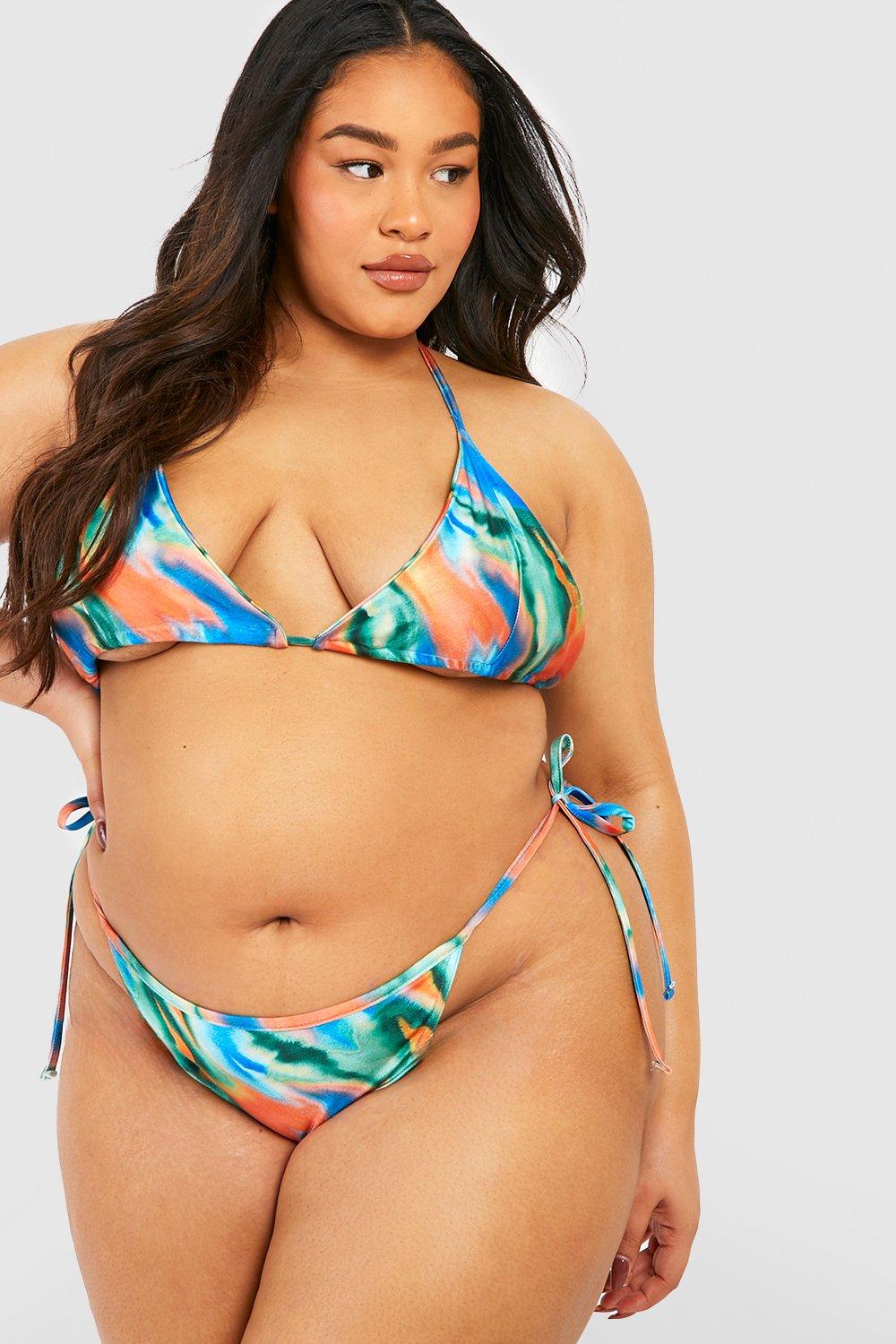 Boohoo best sale curve bikini