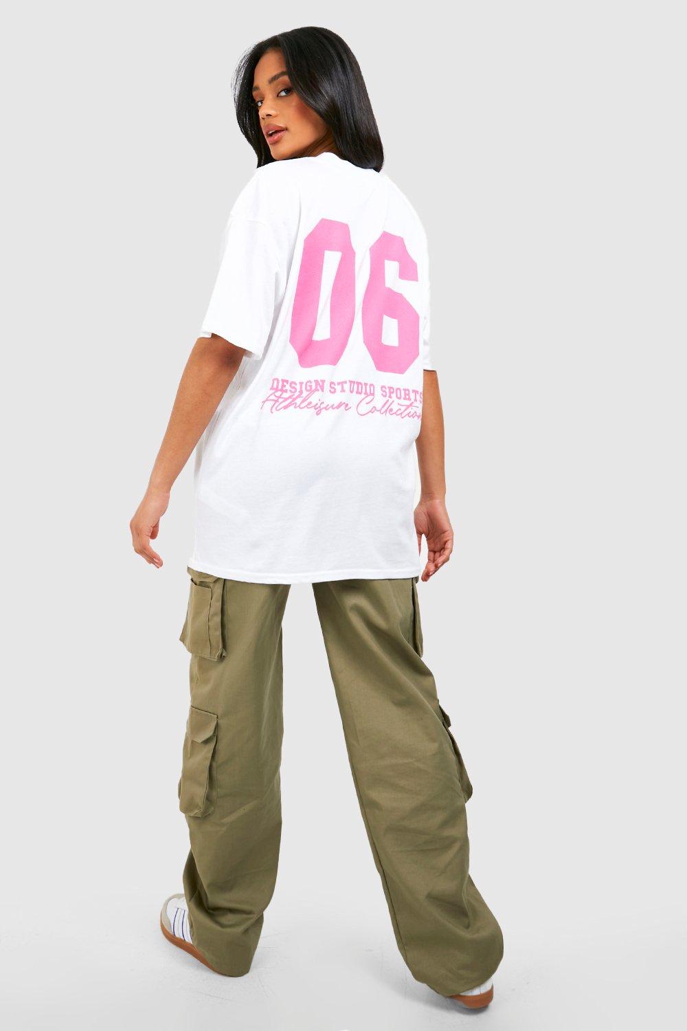 Dsgn Studio Sports Slogan Oversized T-shirt