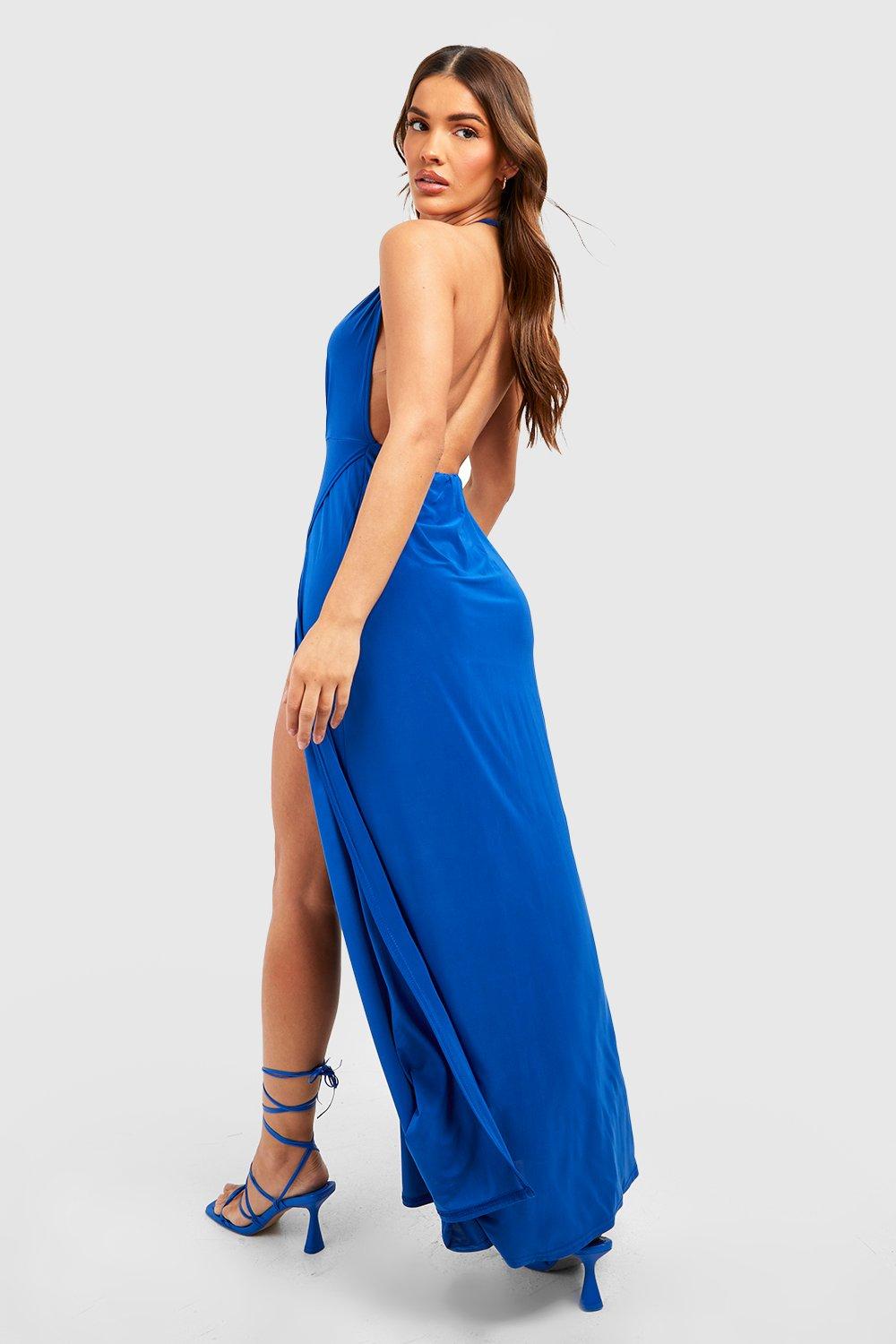 Lille maxi clearance dress blue