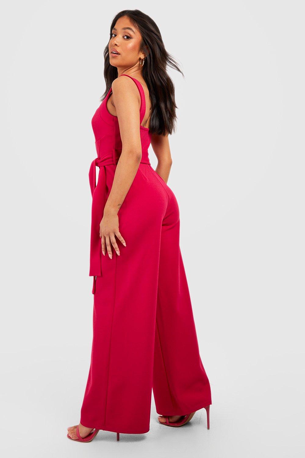 Petite hot sale formal jumpsuit