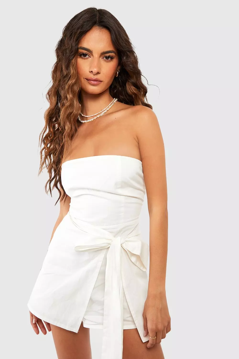 Poplin best sale playsuit dress