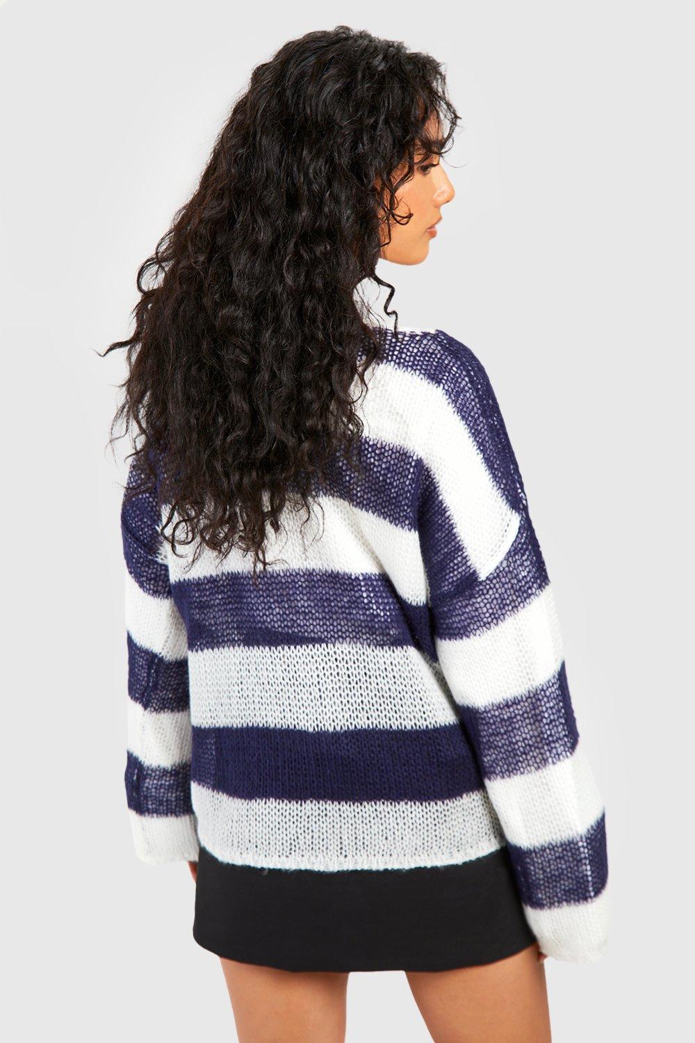 White soft outlet knit jumper