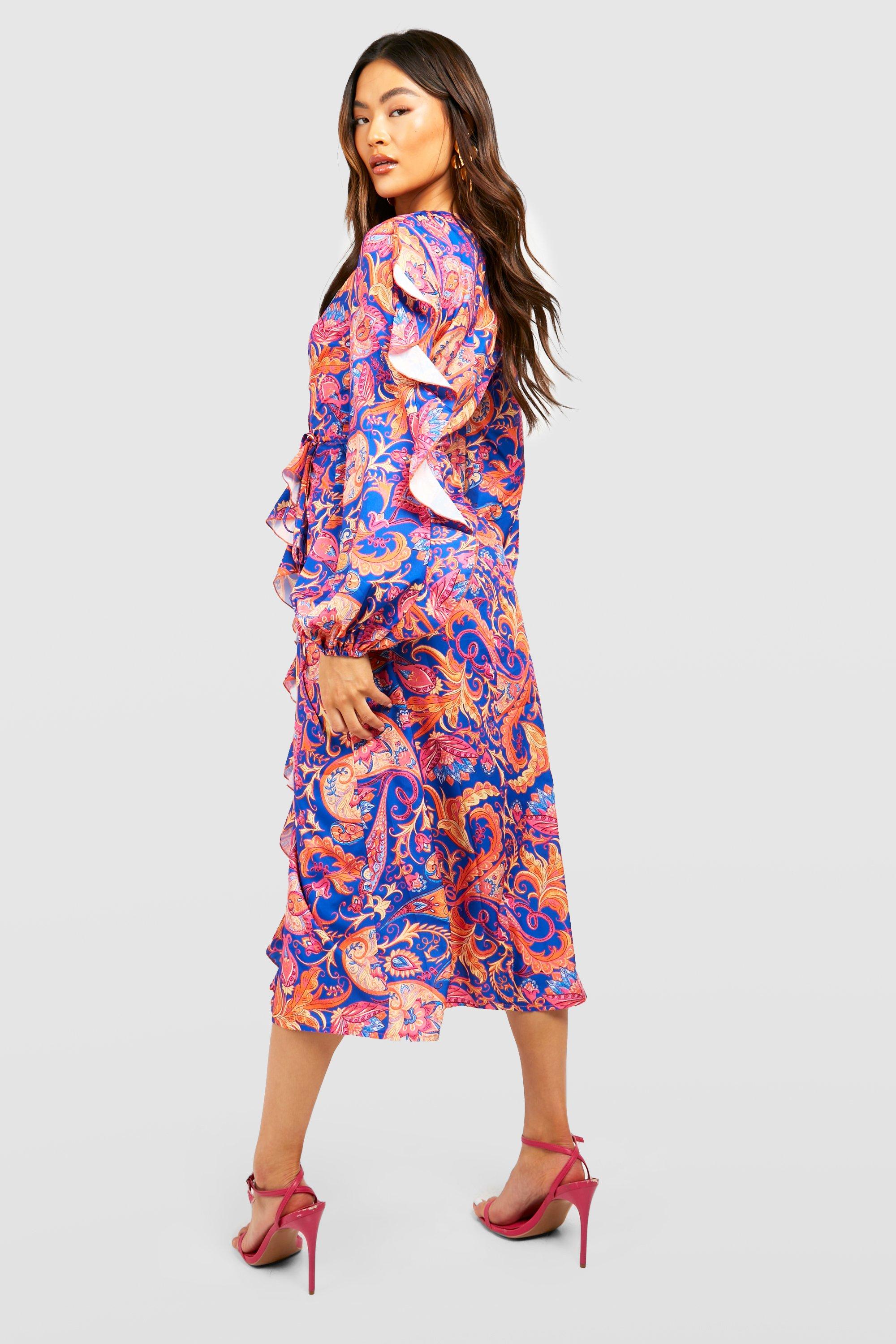 Comino couture flamingo maxi on sale dress