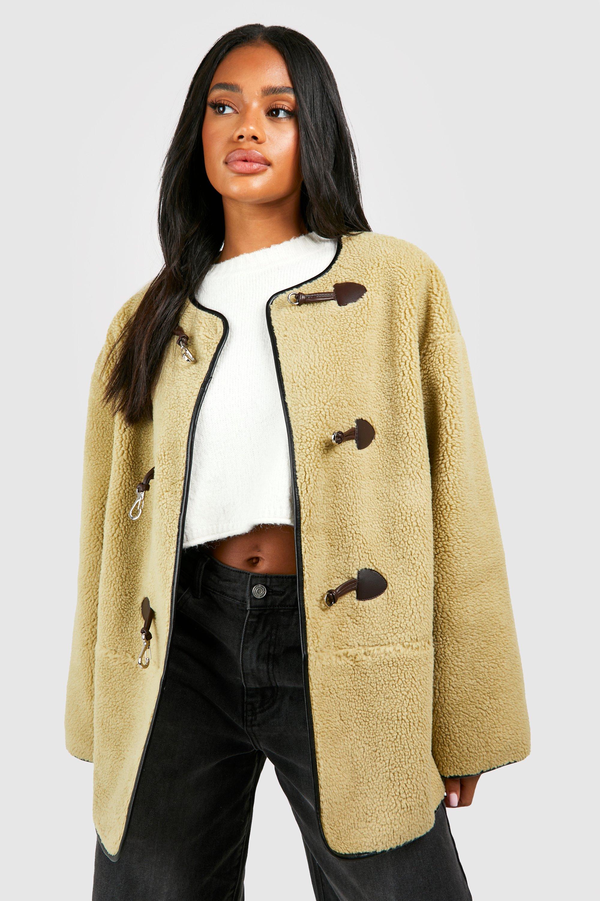 Toggle Button Teddy Jacket