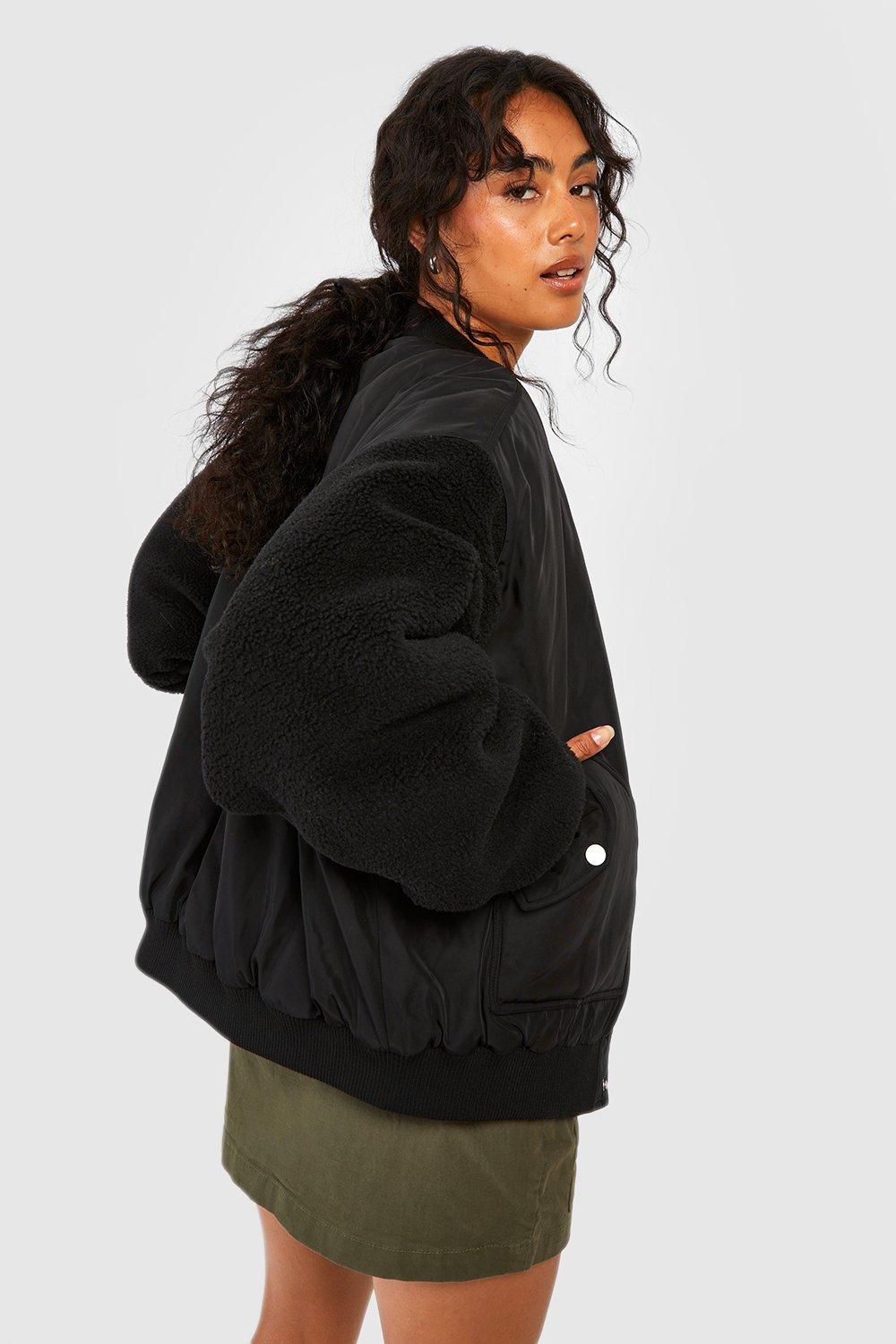 Bomber discount teddy femme