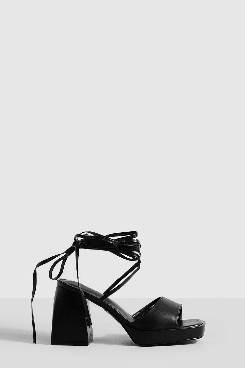 Platform sandals hot sale boohoo