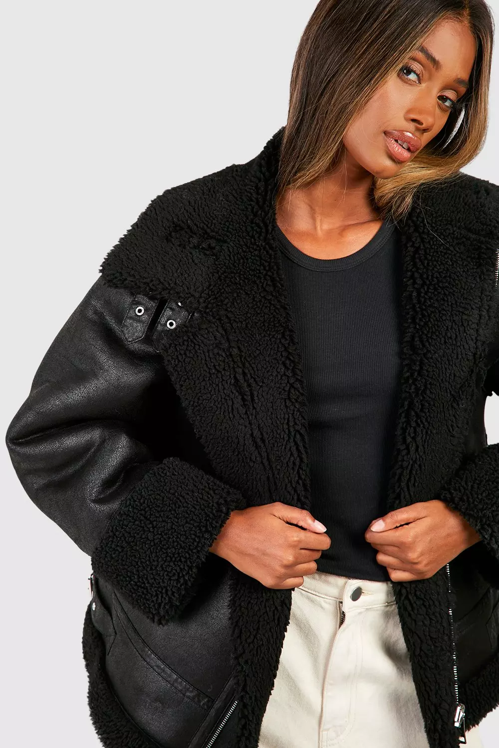 Reversible aviator jacket store
