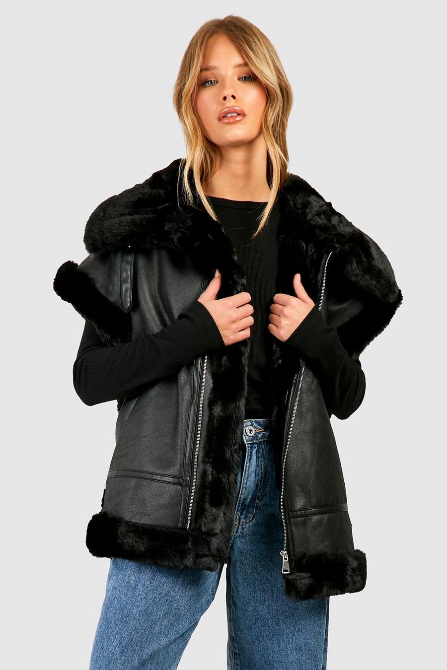 日本正式代理店 fur flight jacket blouson black XL y2k | ensyu ...