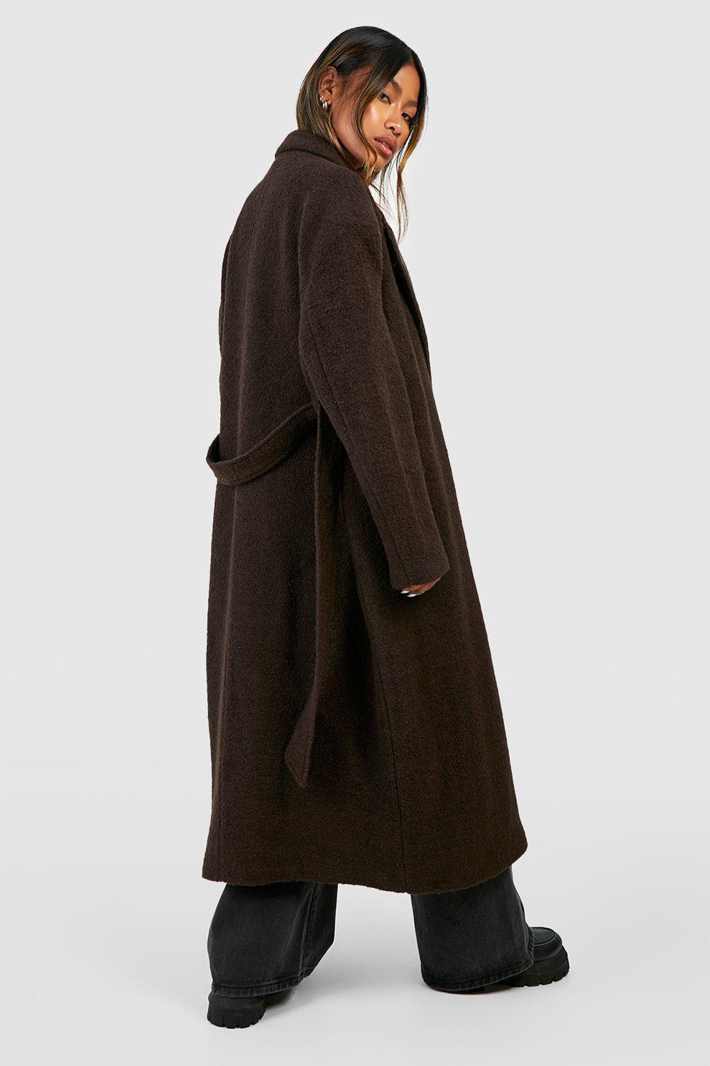 Chocolate 2025 wool coat