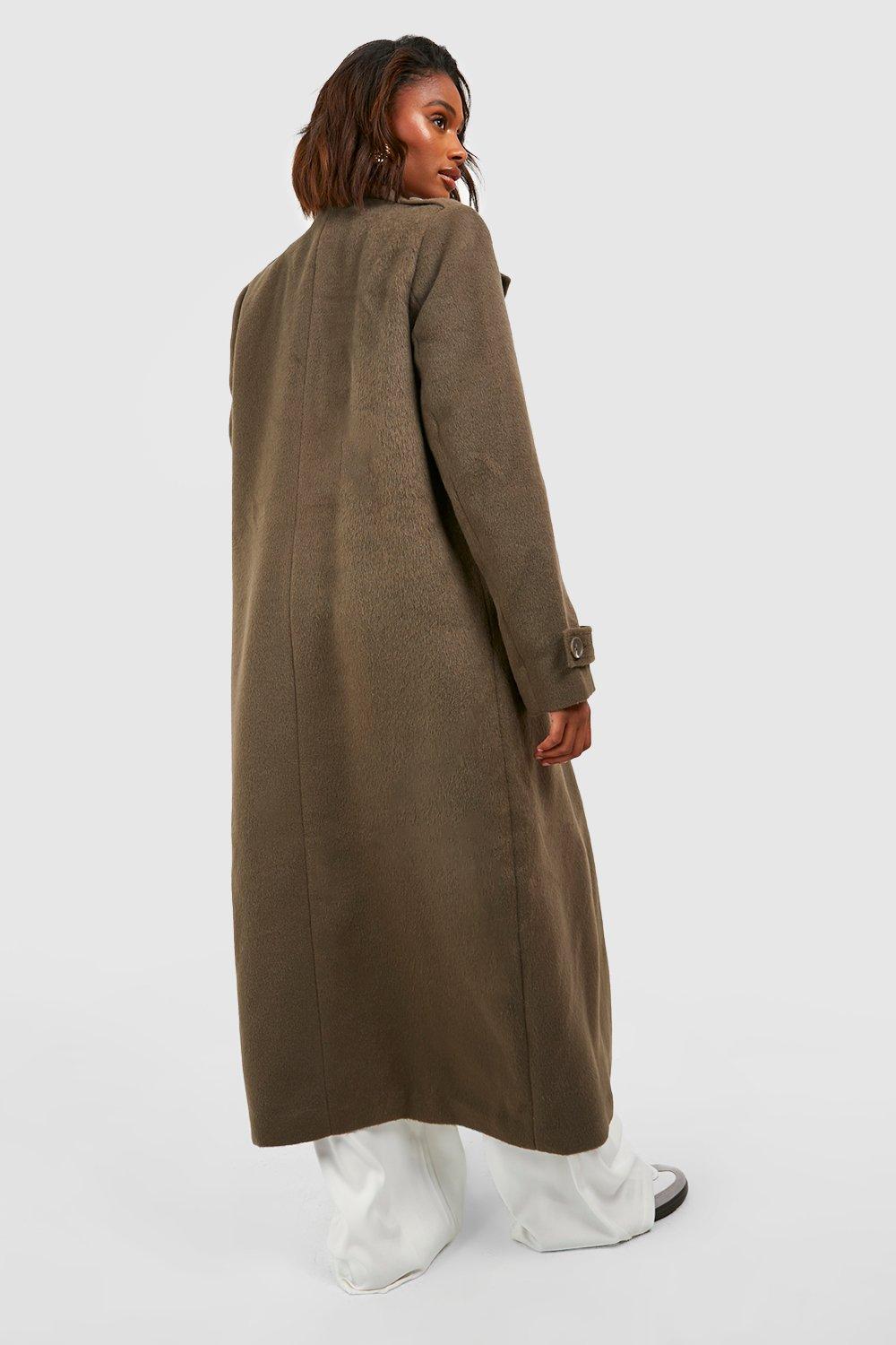 Long wool maxi on sale coat