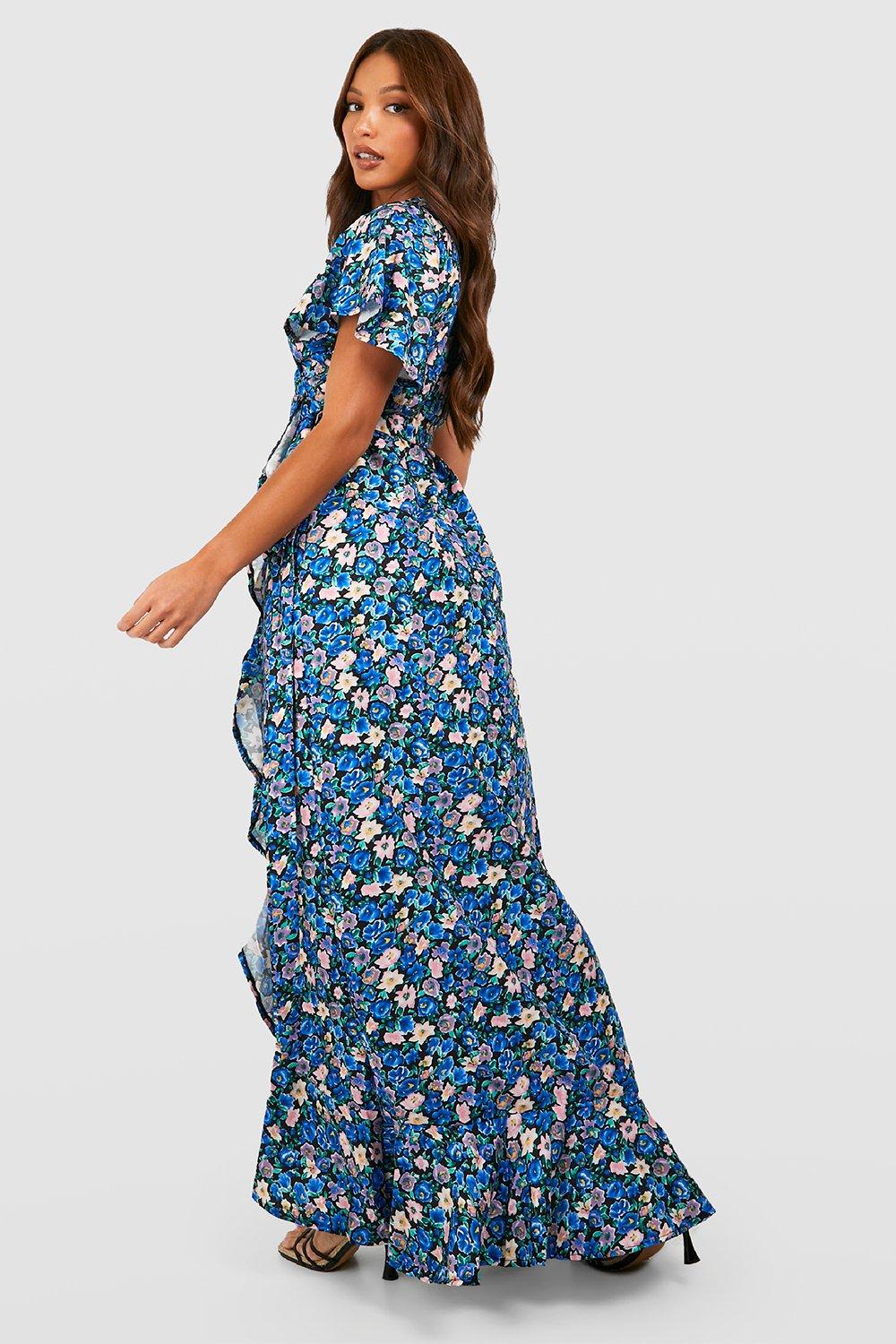 Tall floral 2025 maxi dress