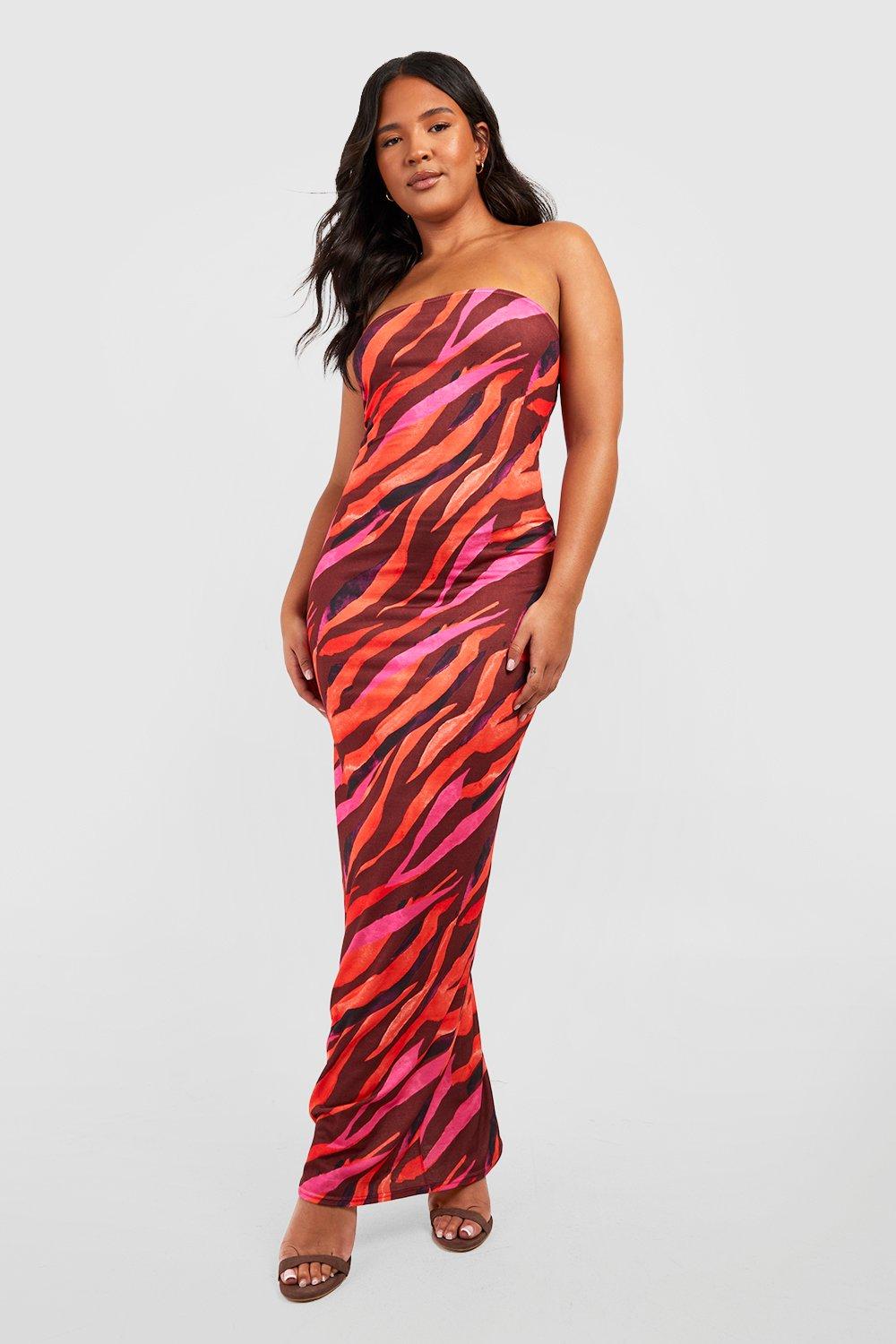 Zebra Jersey Dress