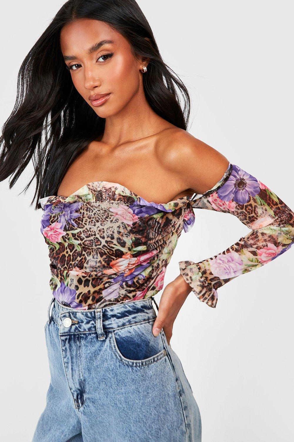 Boohoo clearance mesh bodysuit