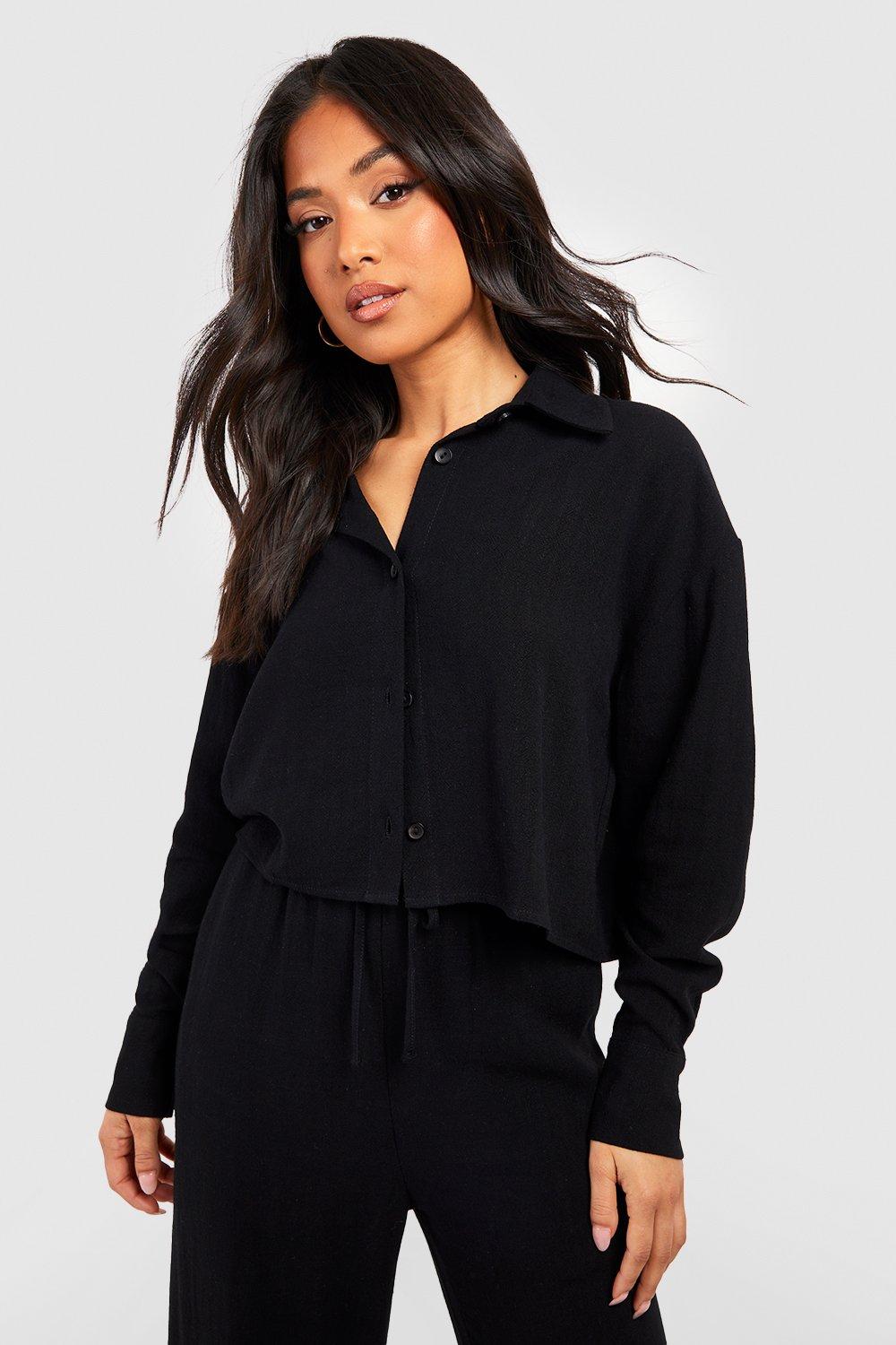 Petite Linen Shirt