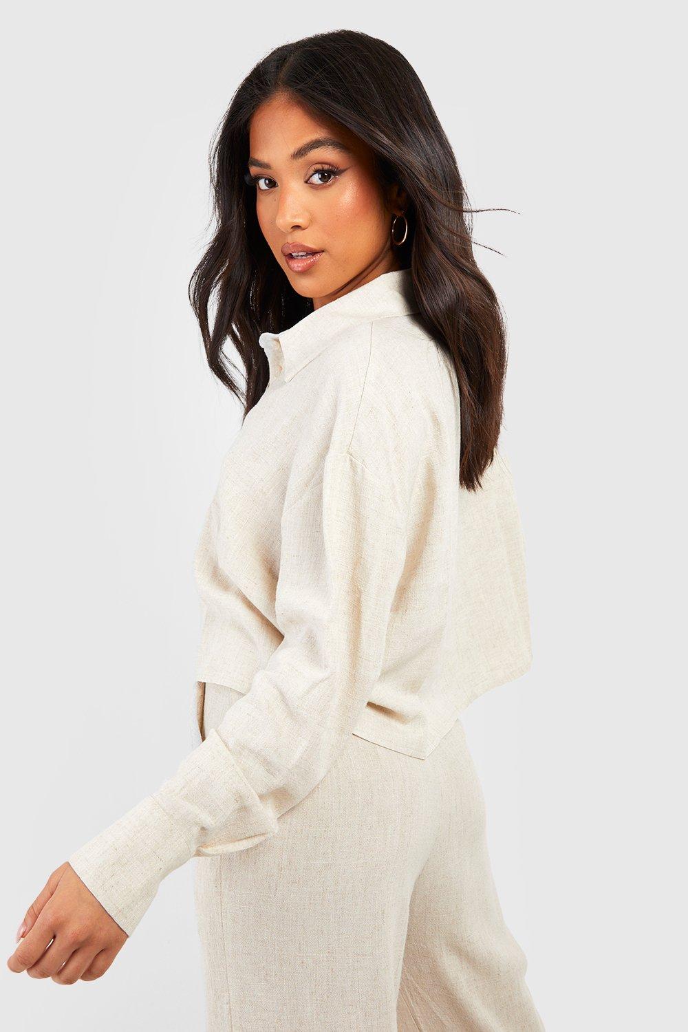 Petite Linen Shirt