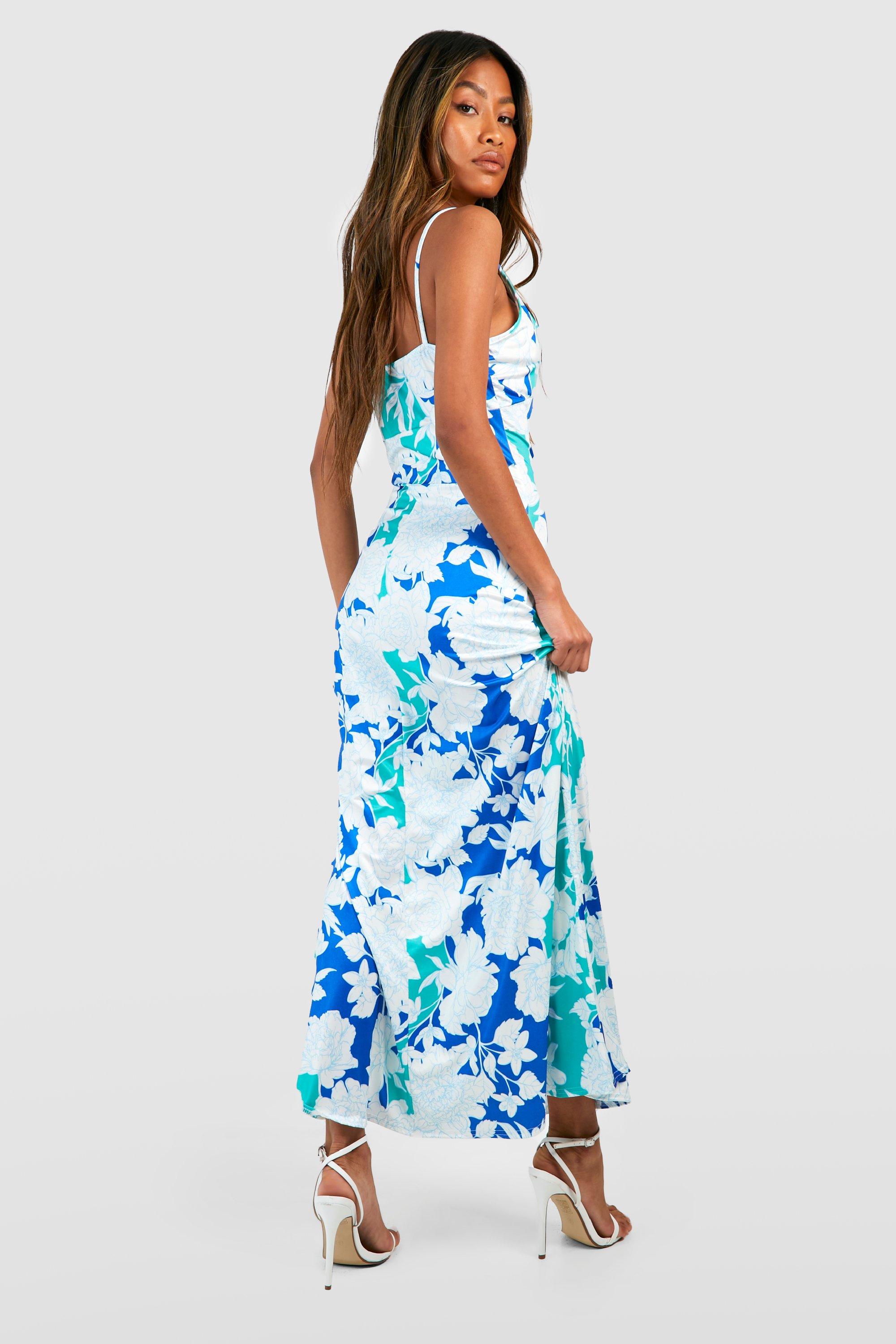 Floral Maxi Slip Dress