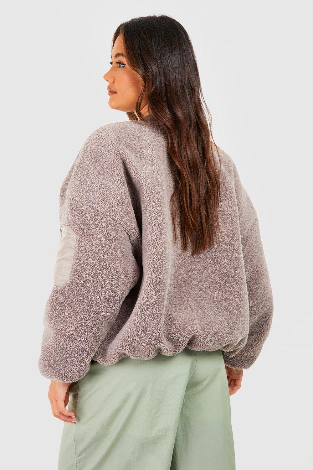 Faux fur on sale cardigan free people