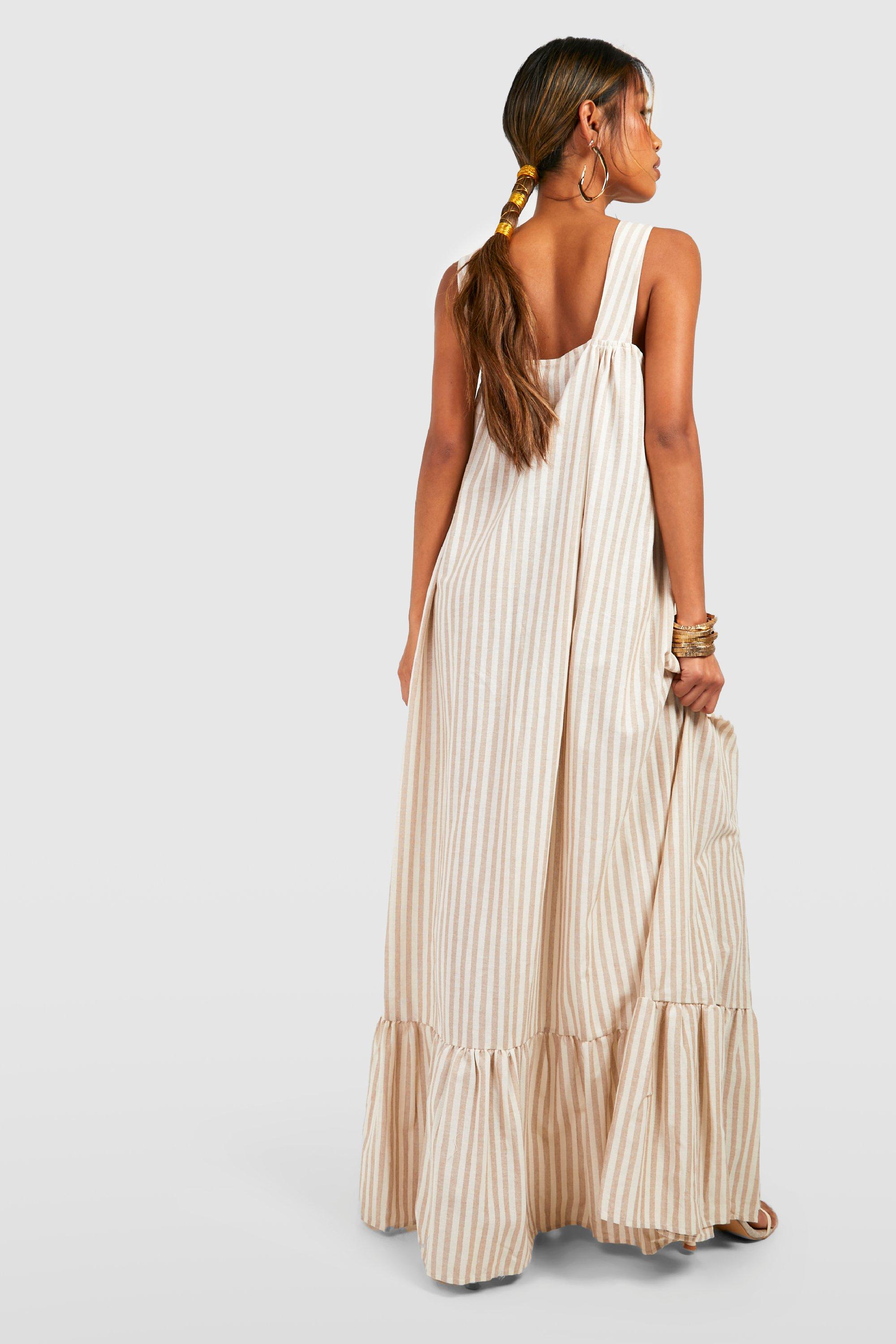 Free people striped maxi 2024 dress