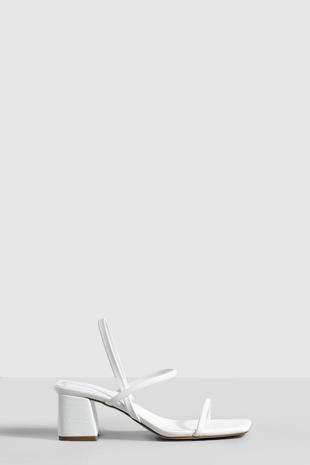 Wide width low block heels new arrivals
