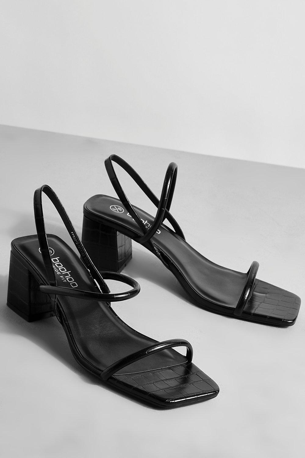 Boohoo shop black heels